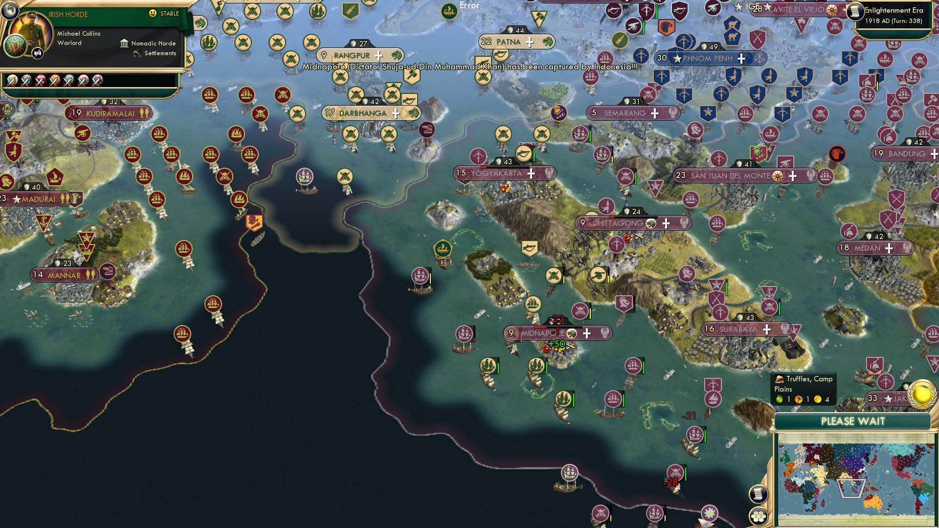 CBR In-Game Screenshot of Cinders off Sumatra