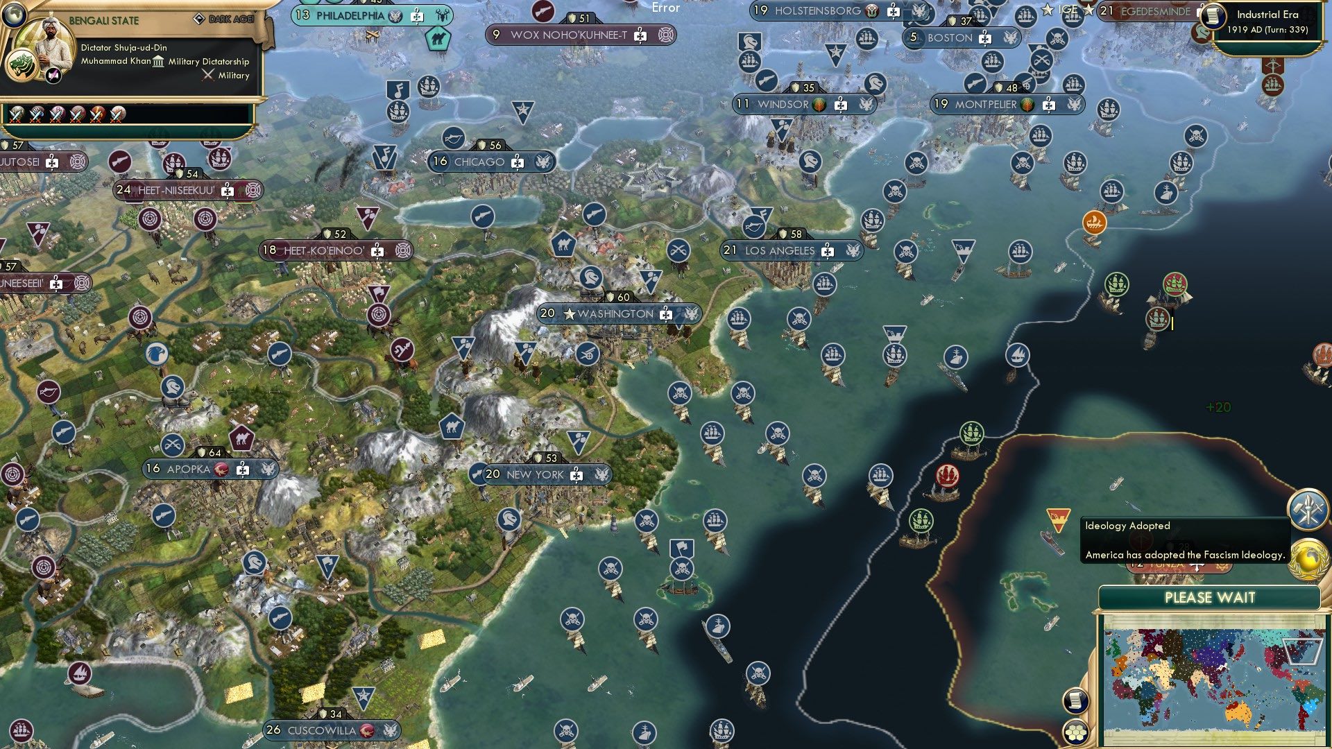 CBR In-Game Screenshot of Political Commentary