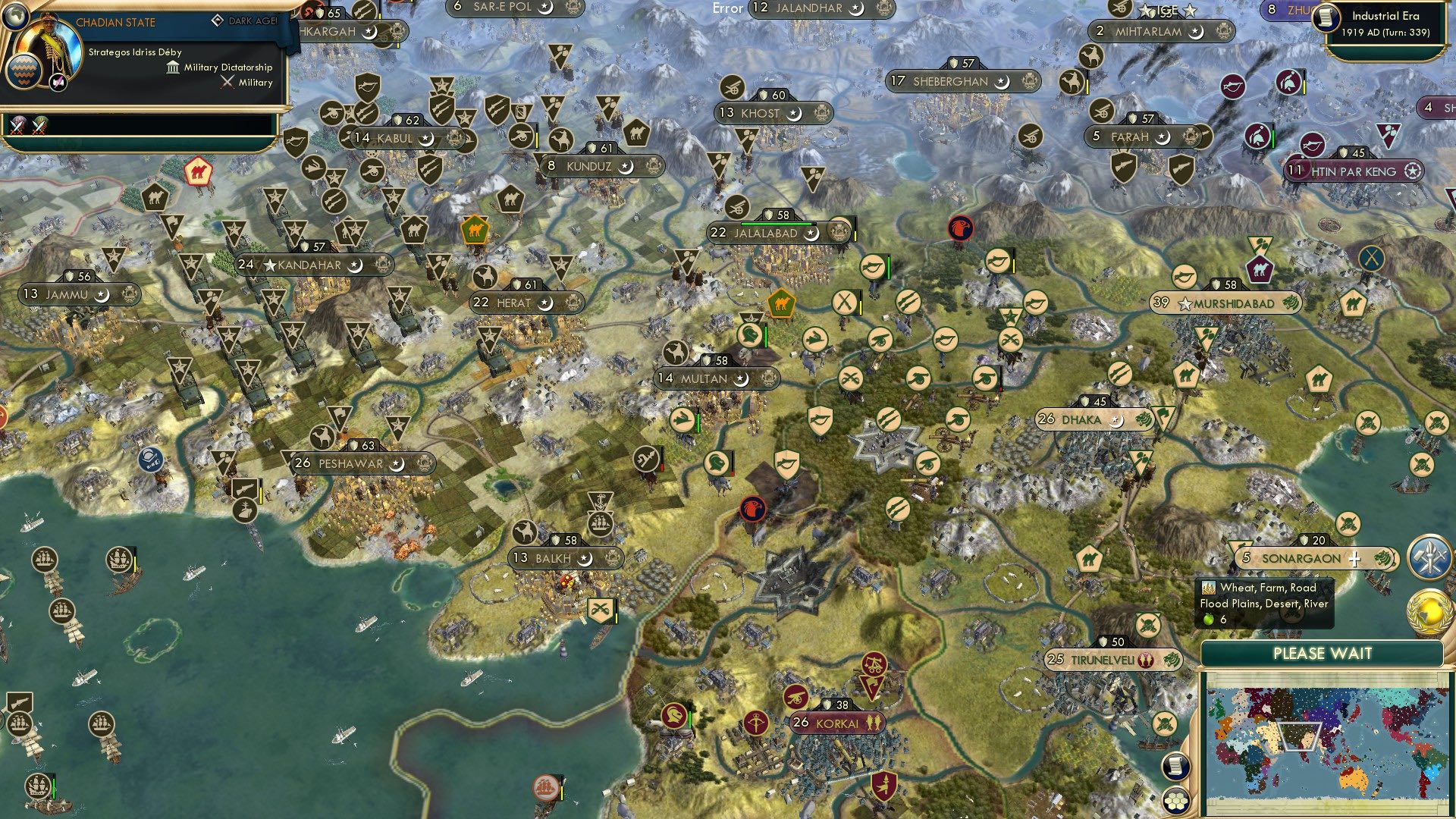 CBR In-Game Screenshot of Hero of the State