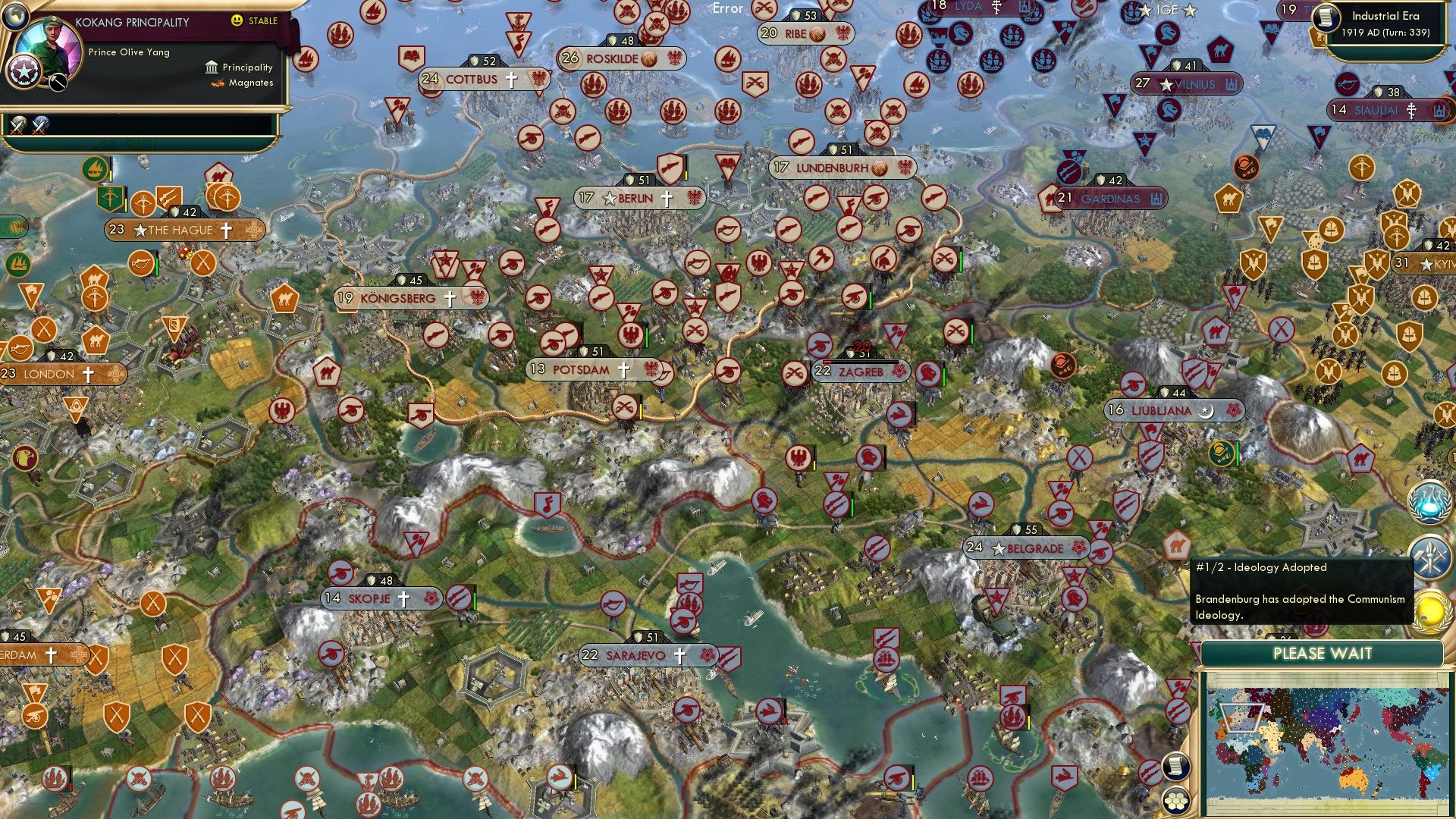 CBR In-Game Screenshot of The Iron Curtain