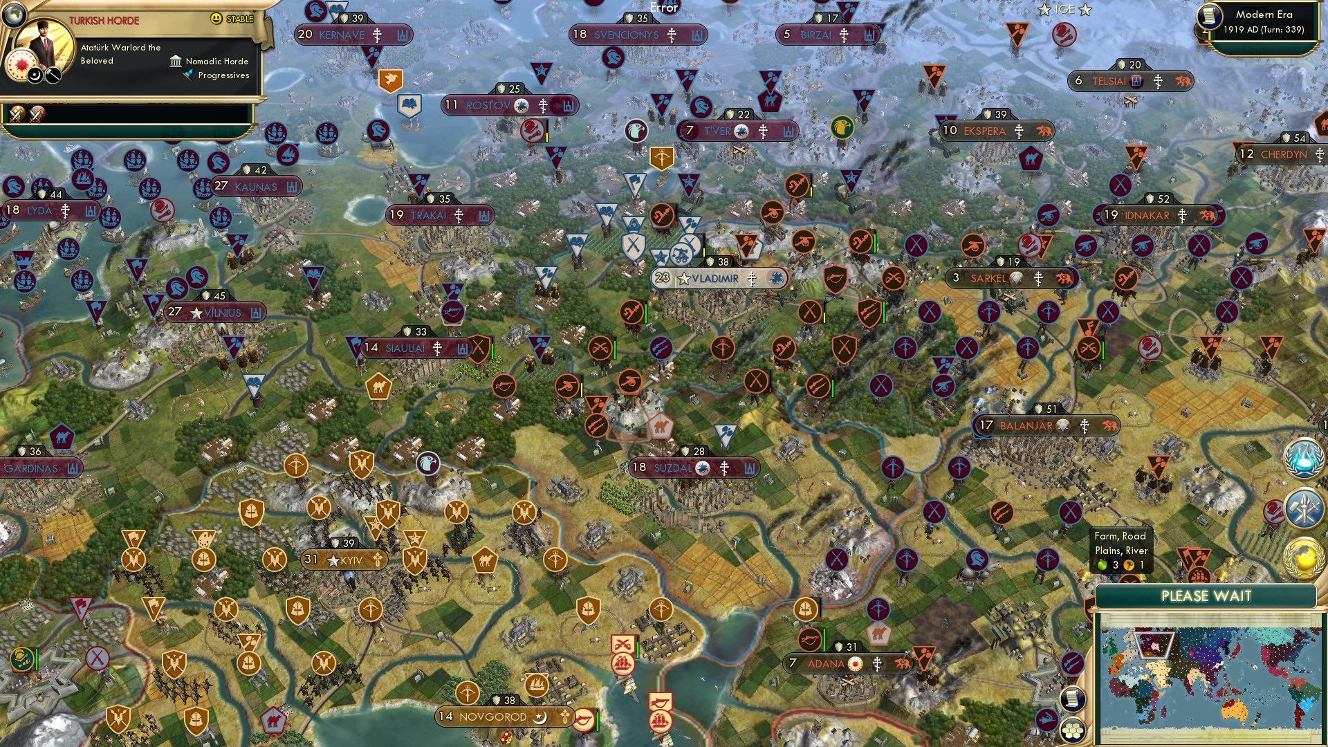 CBR In-Game Screenshot of Chicken Perm-esan