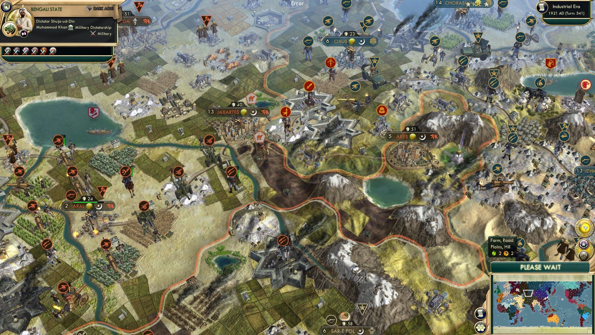 CBR In-Game Screenshot of Borders Without Doctors