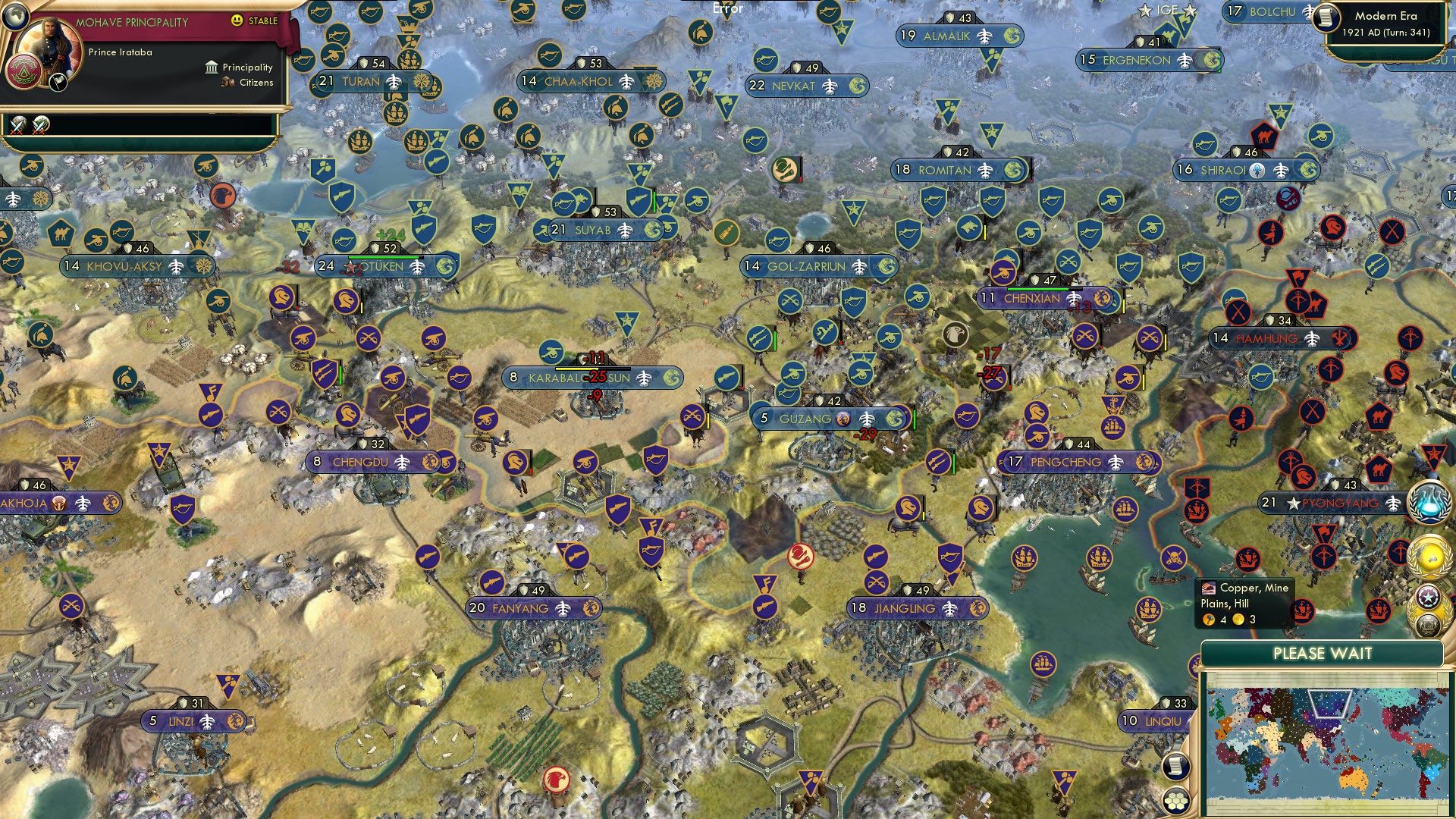 CBR In-Game Screenshot of The Chenxian Counter-Offensive