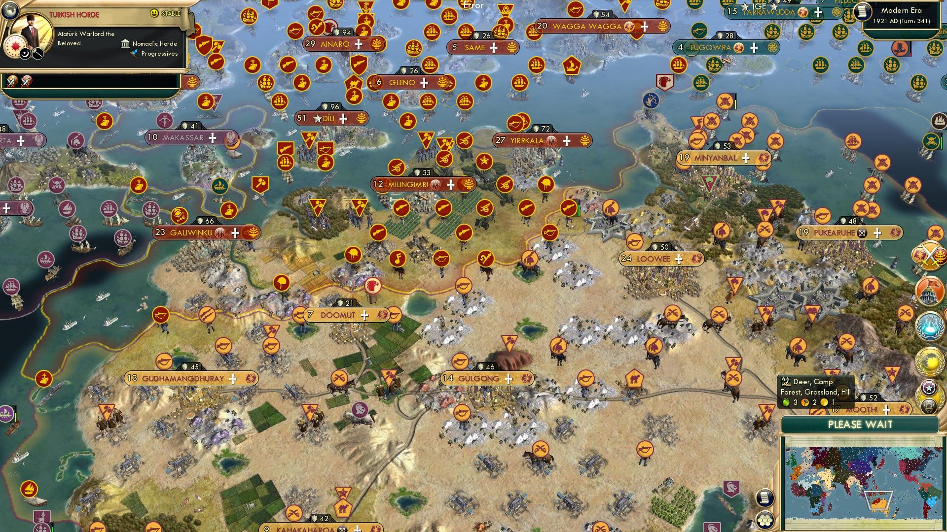 CBR In-Game Screenshot of More for Leste