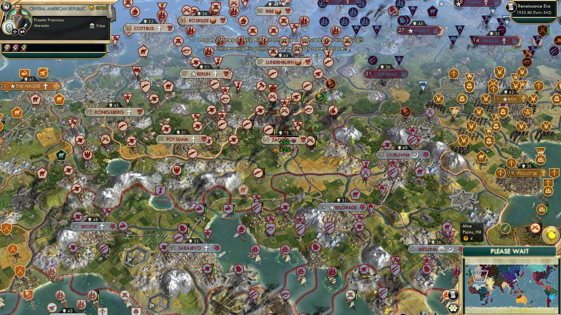 CBR In-Game Screenshot of Burning Down the House