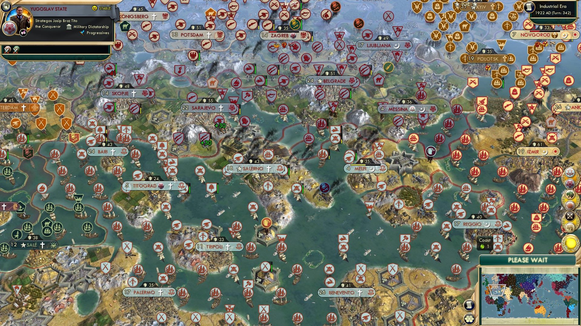 CBR In-Game Screenshot of Shifting priorities