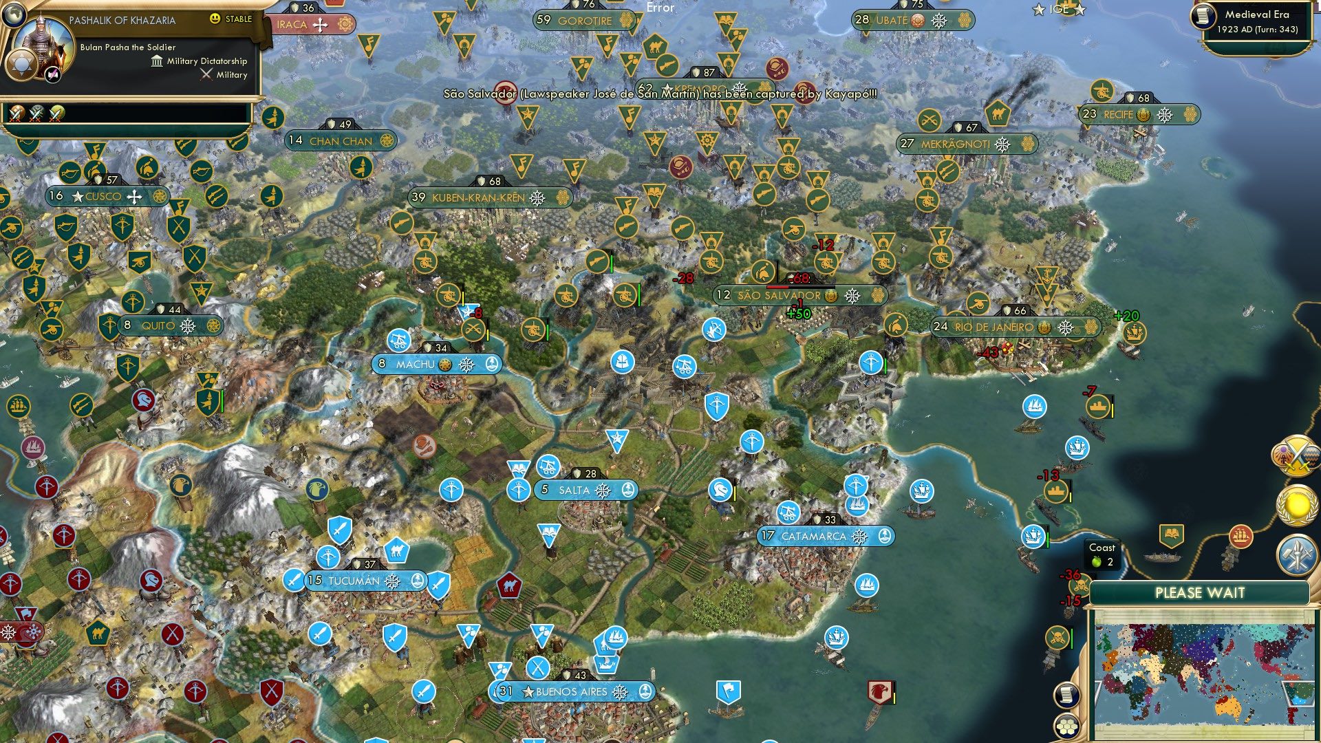 CBR In-Game Screenshot of Salvation lost