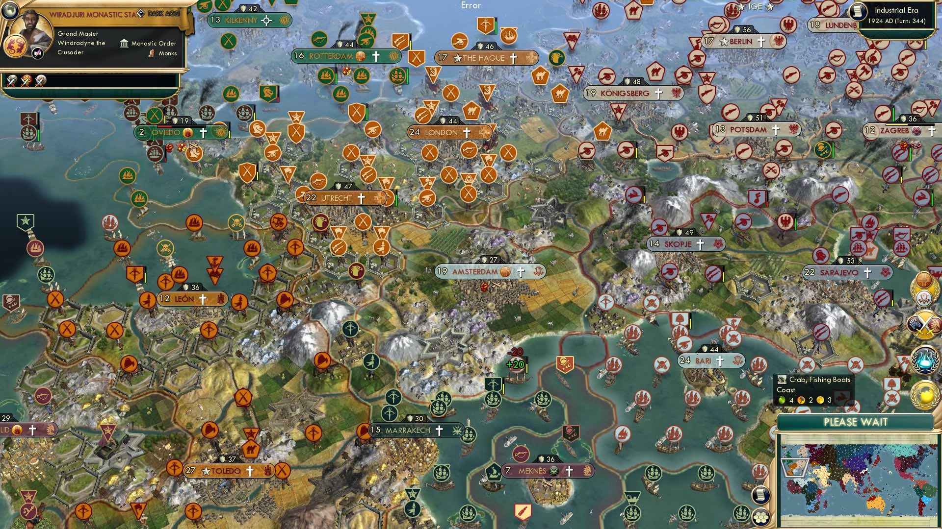 CBR In-Game Screenshot of Recognition