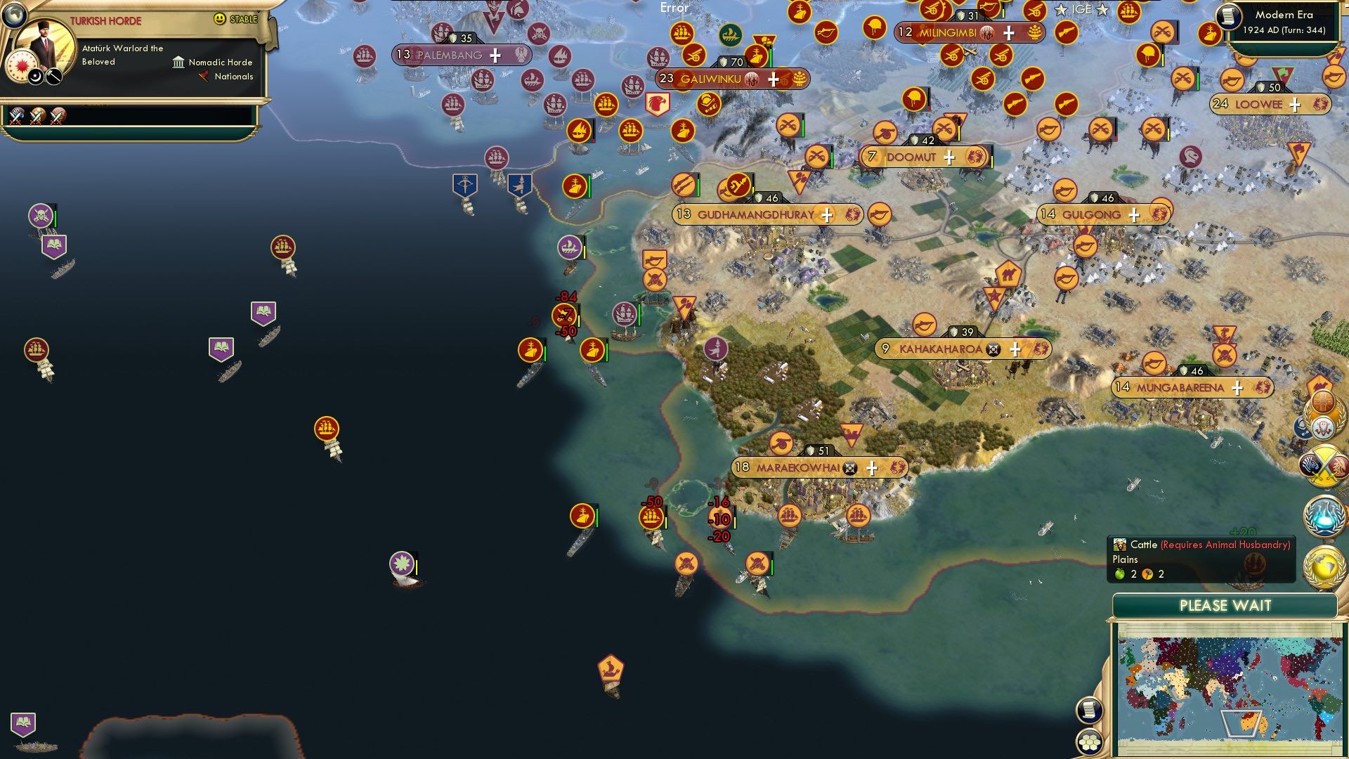 CBR In-Game Screenshot of Defending the Holy Land