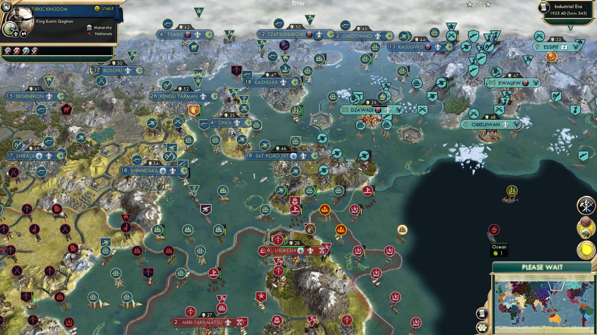 CBR In-Game Screenshot of Sapping Sapporo