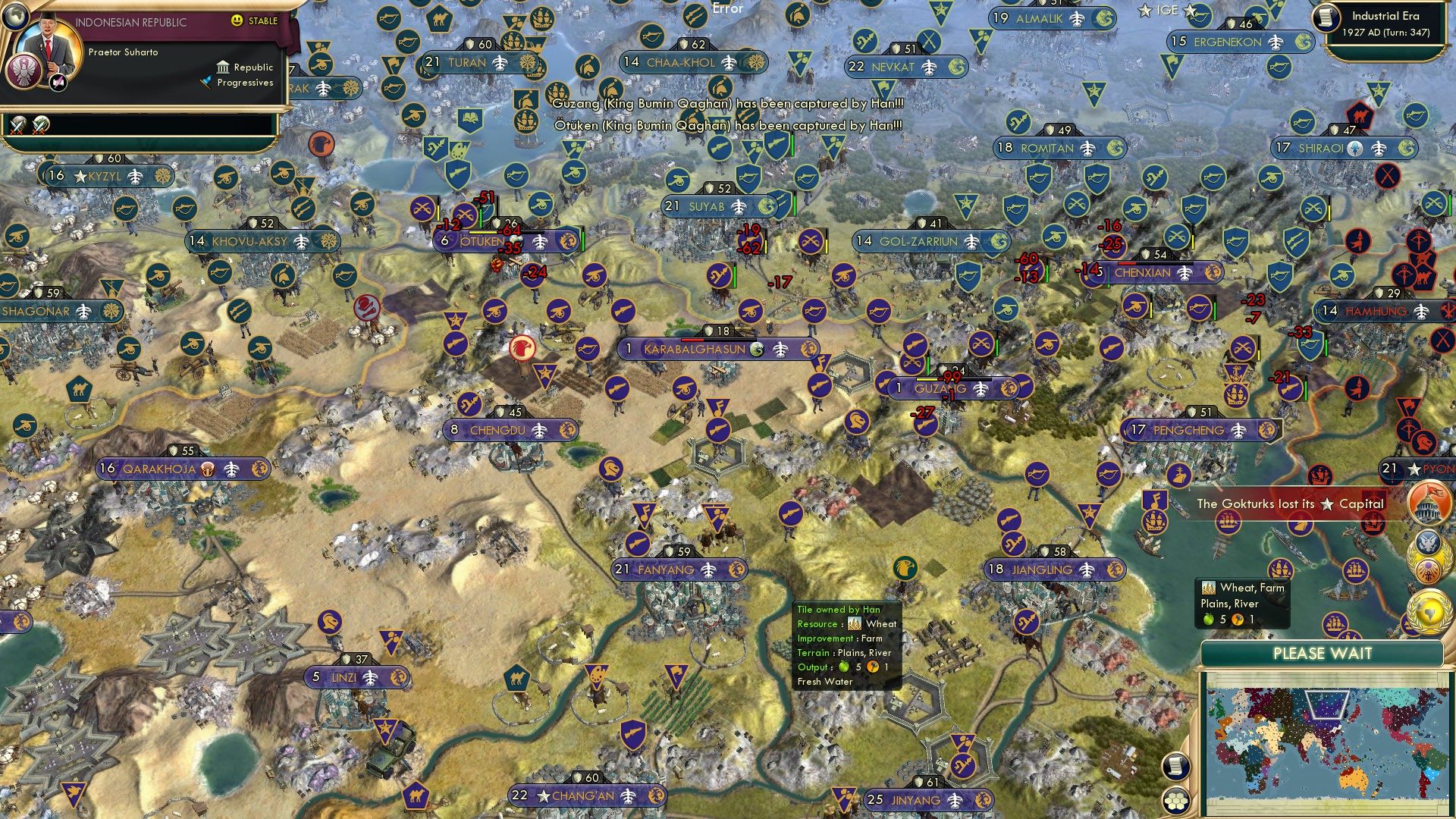 CBR In-Game Screenshot of Quality over Quantity