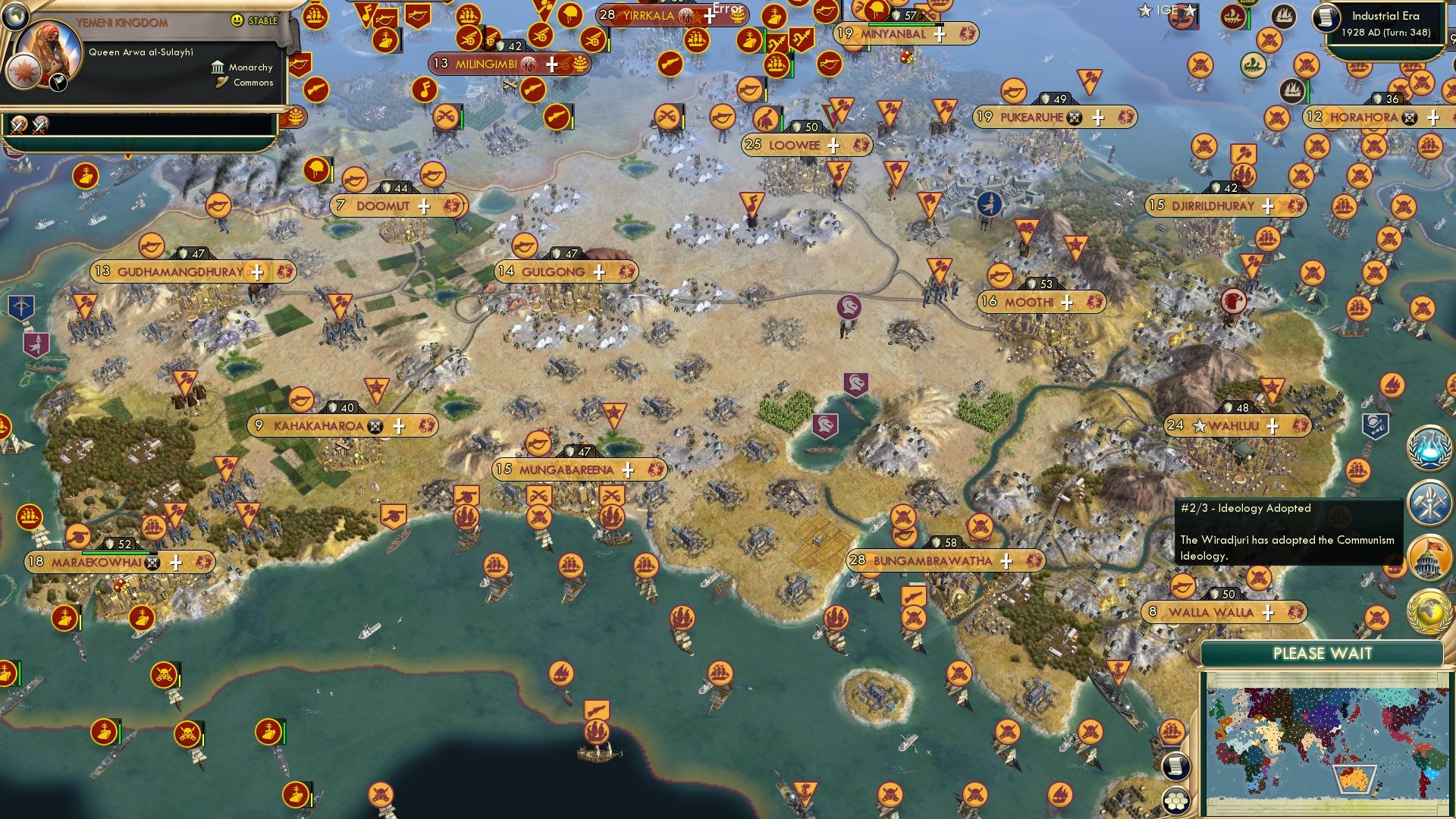 CBR In-Game Screenshot of Sing Kumbaya