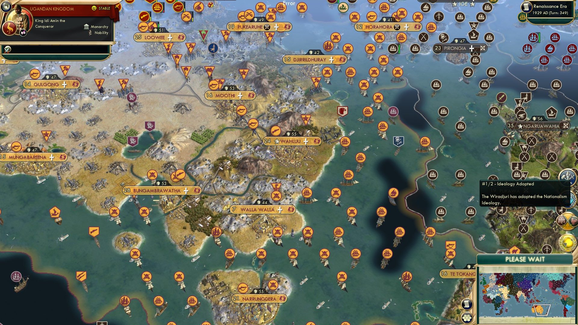 CBR In-Game Screenshot of Do All AI’s Pick Spirit Ideology That Quick?