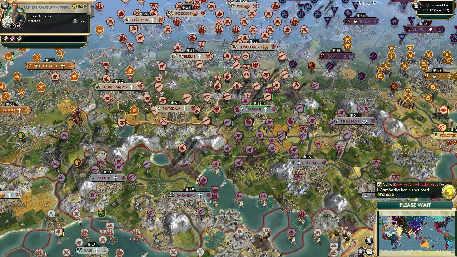 CBR In-Game Screenshot of Battle For Zagreb