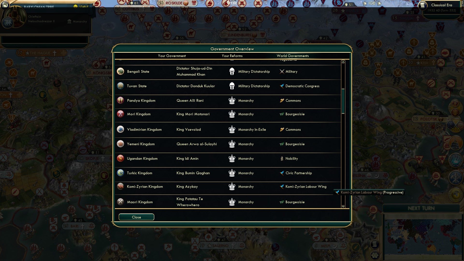 CBR In-Game Screenshot of Kingdoms And Castles