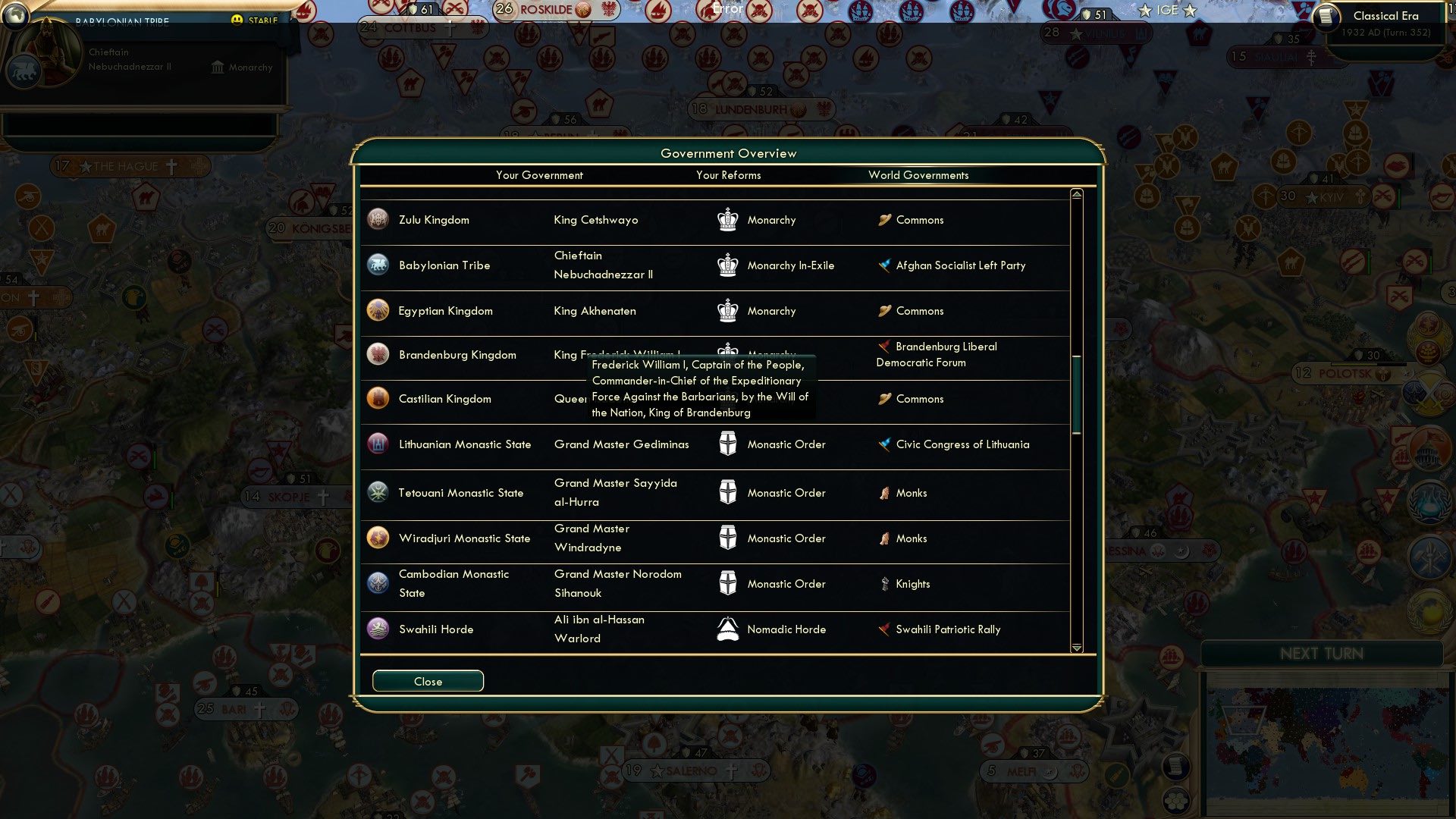 CBR In-Game Screenshot of Gassing Him Up