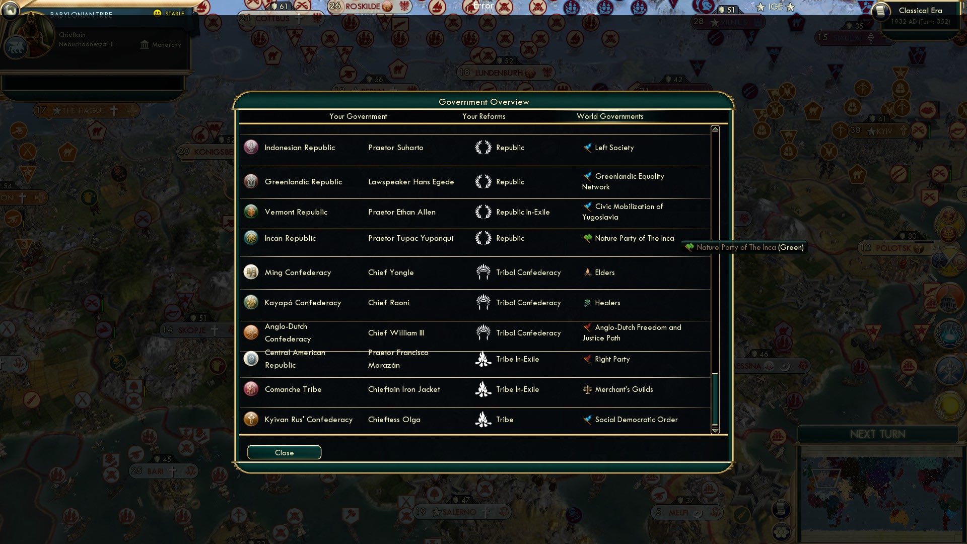 CBR In-Game Screenshot of Spirit Bonds