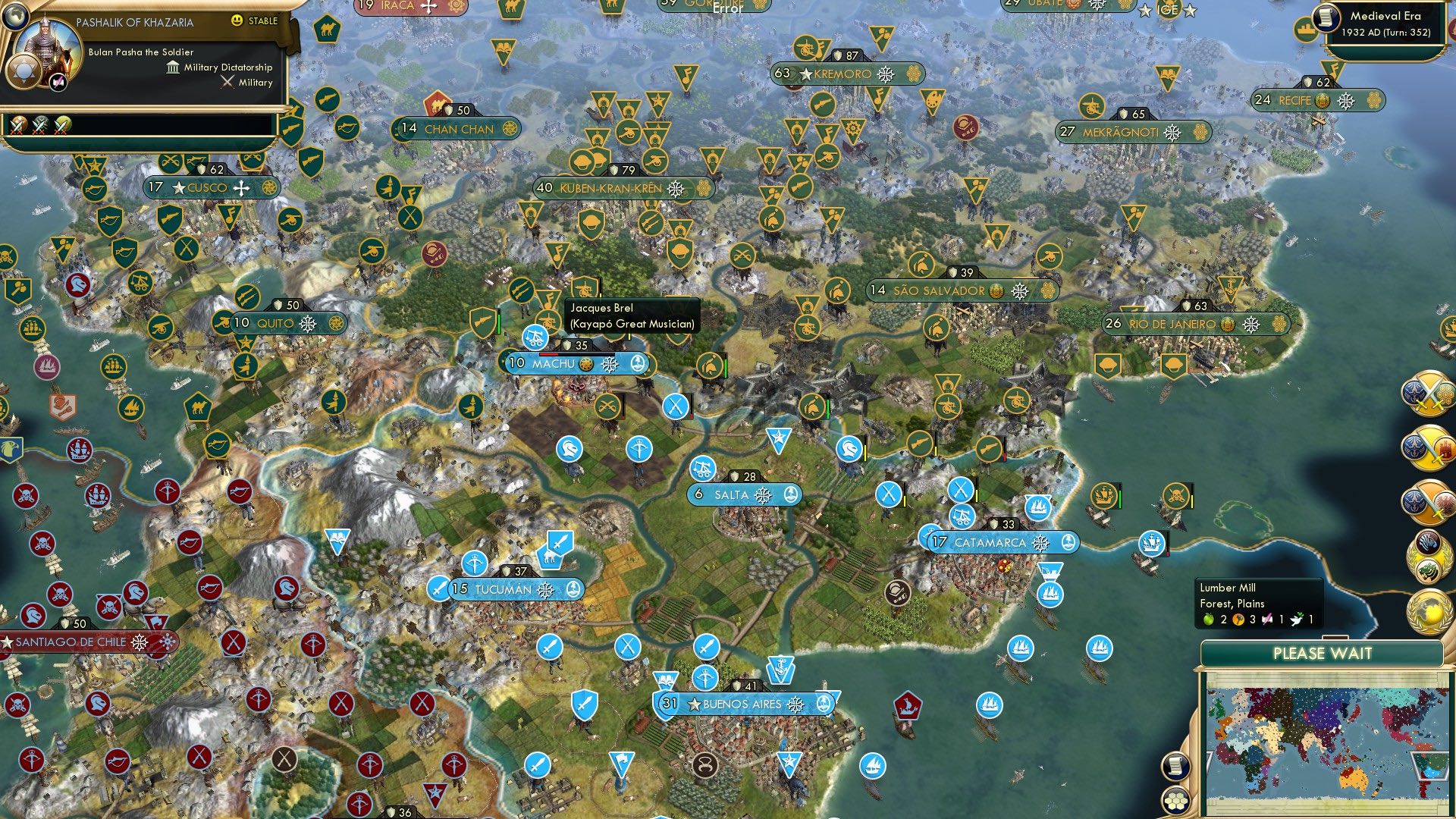 CBR In-Game Screenshot of The Race For Machu