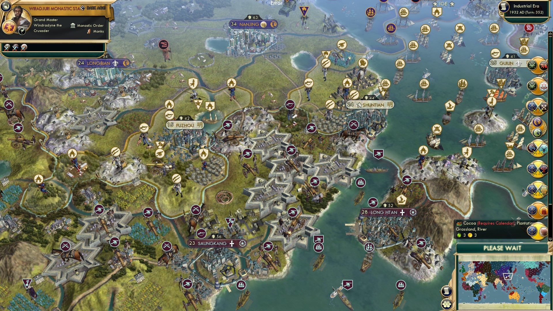 CBR In-Game Screenshot of The Gordian Knot