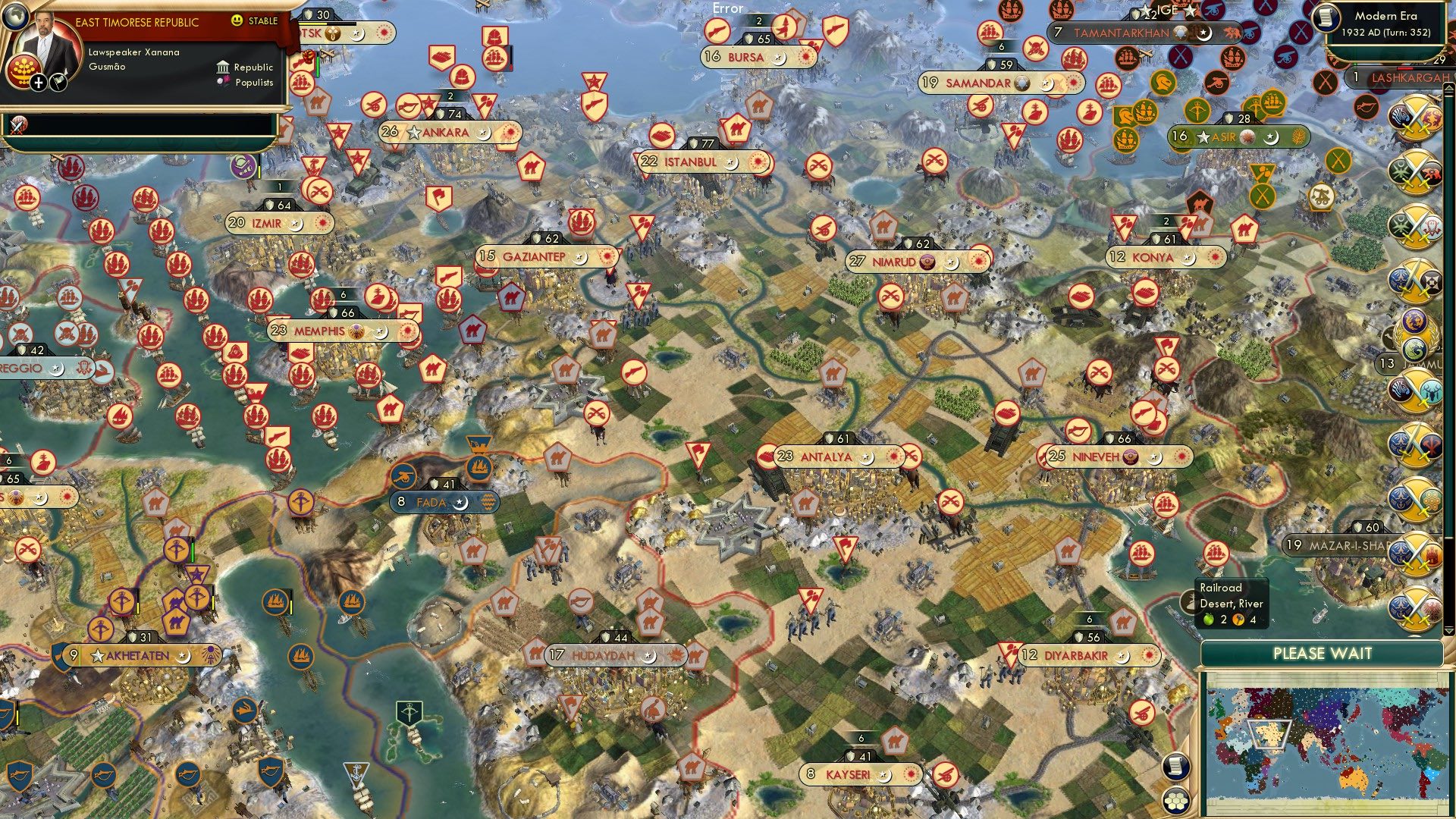 CBR In-Game Screenshot of The Mesopotamians