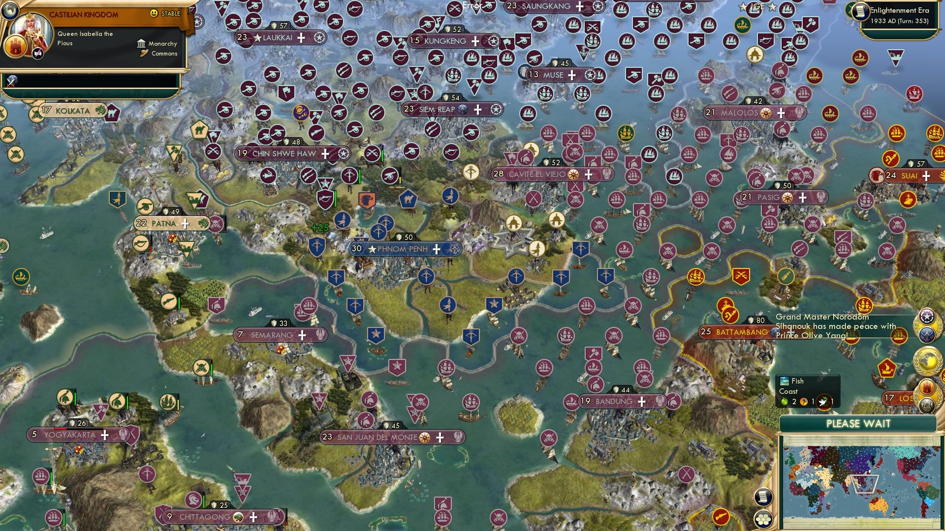 CBR In-Game Screenshot of Peace Amongst War