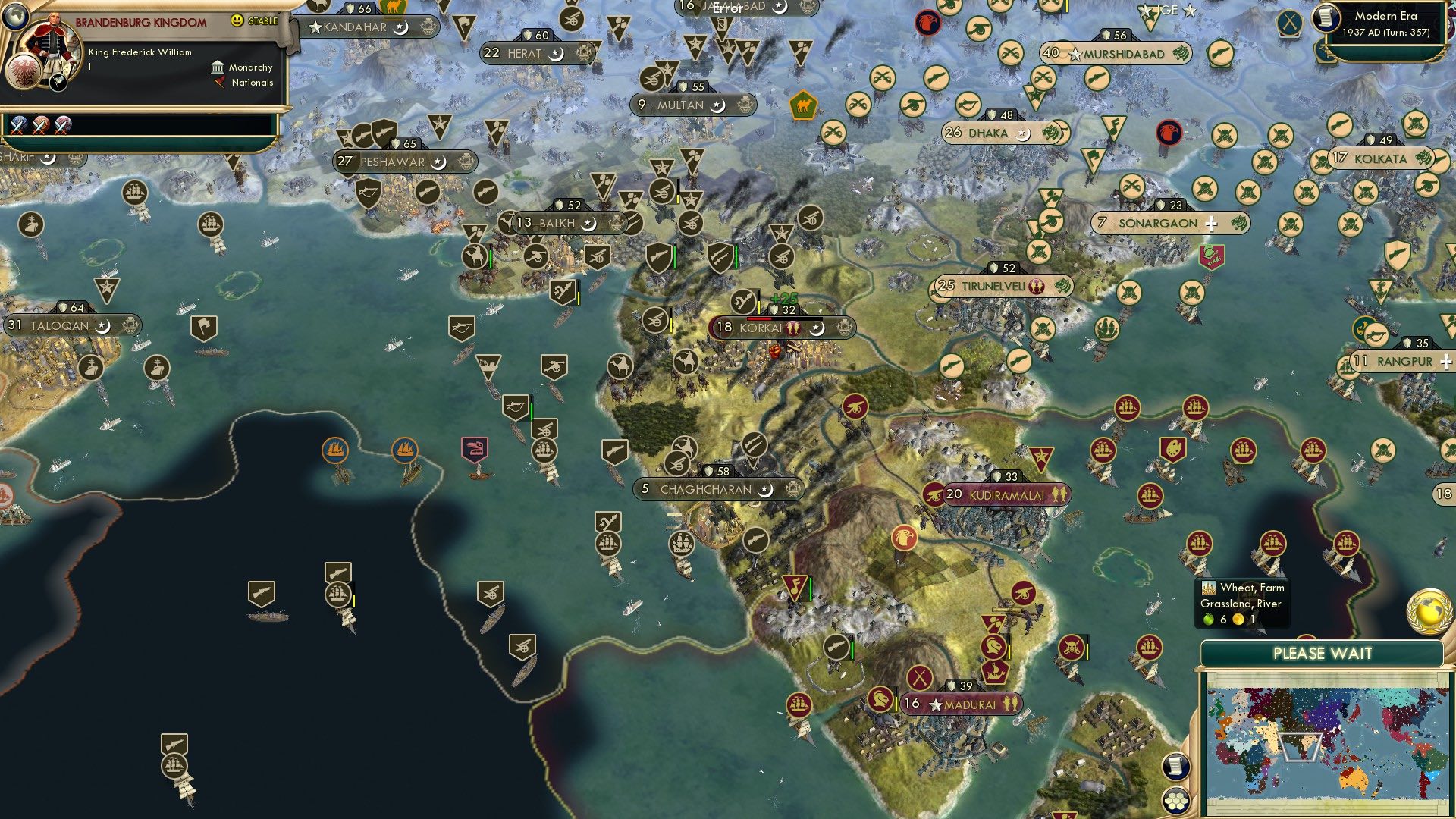 CBR In-Game Screenshot of Heir To Babur?