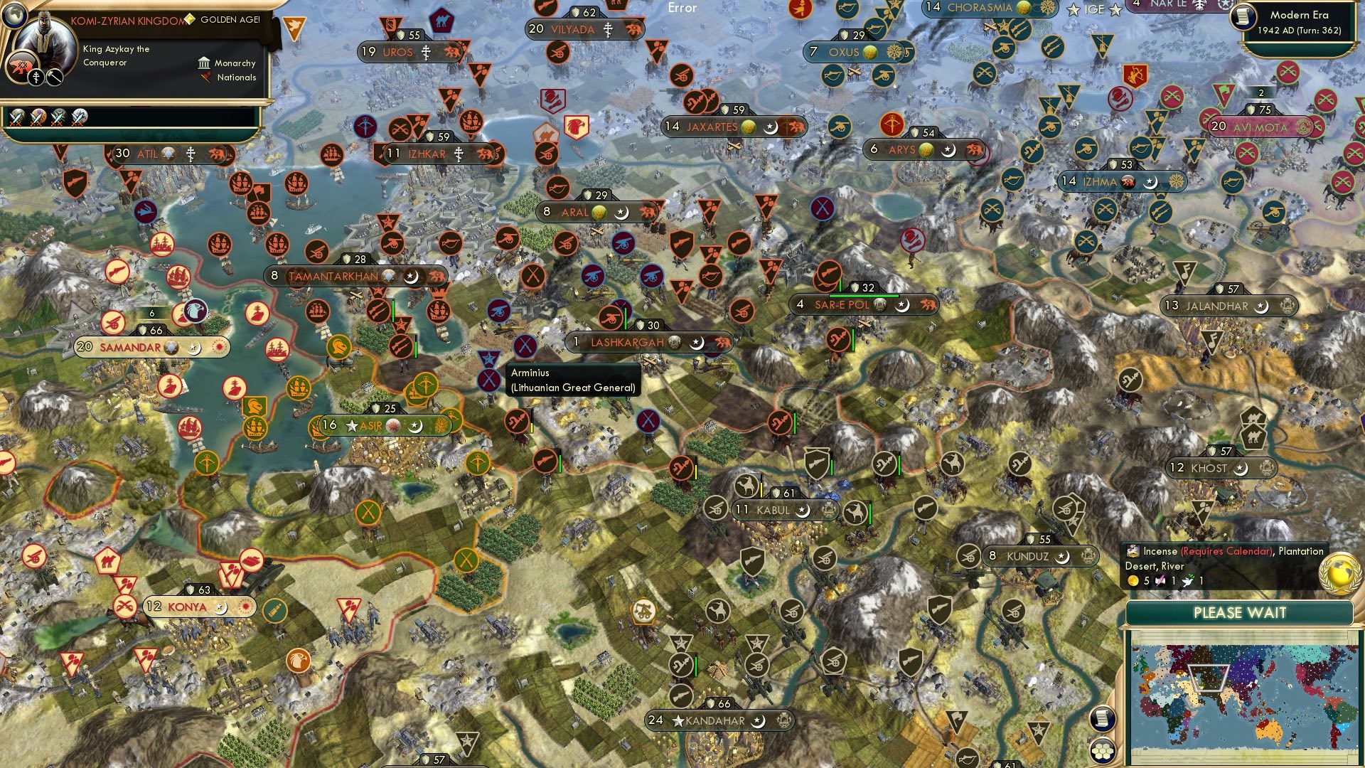 CBR In-Game Screenshot of Orthodox Crusade