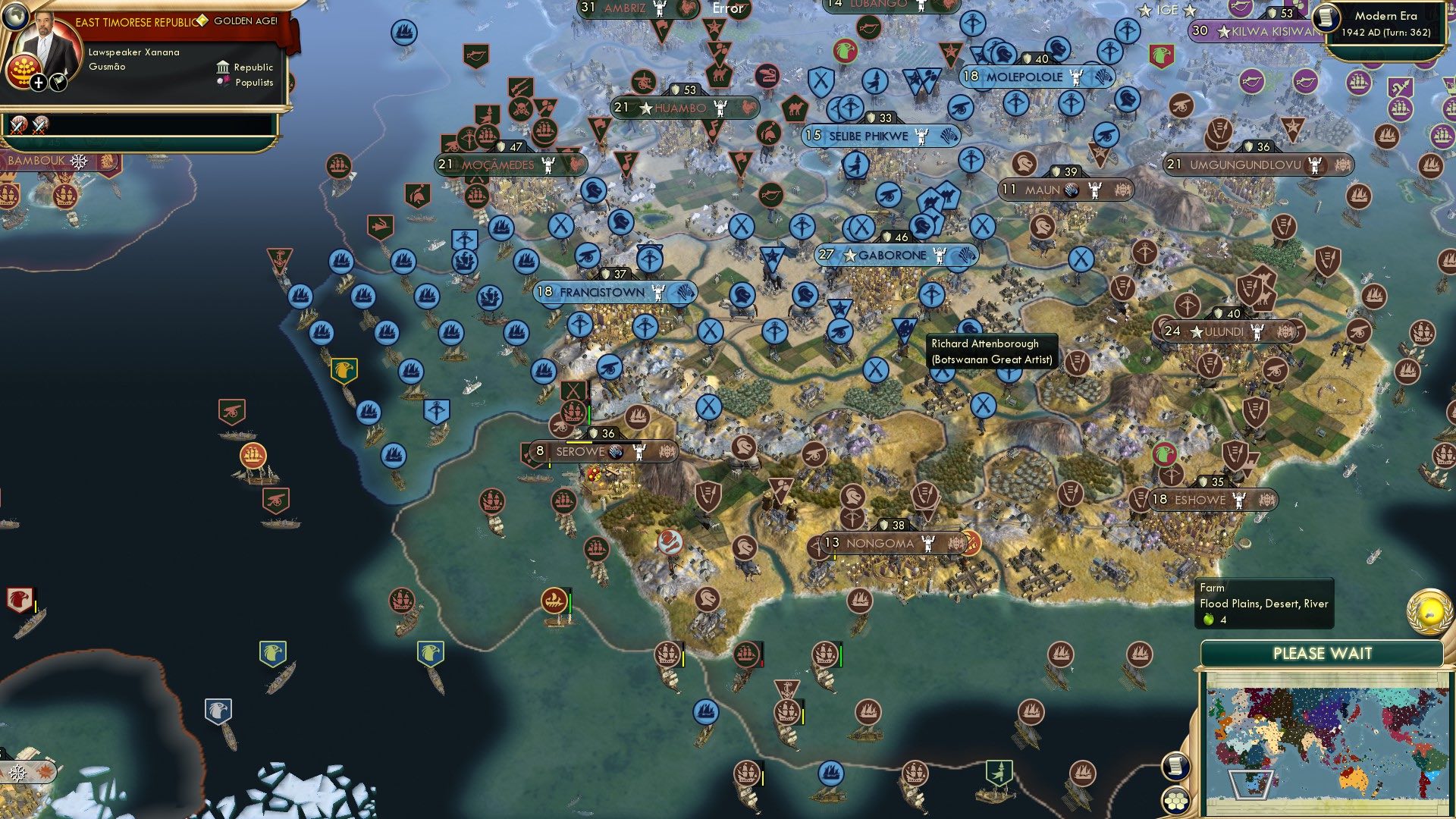 CBR In-Game Screenshot of Savimbi Always Wins