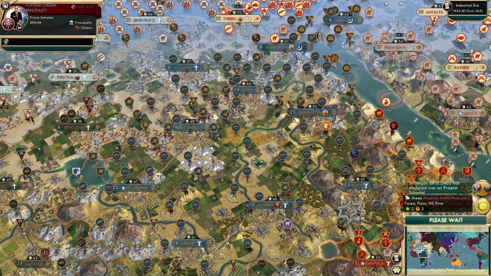 CBR In-Game Screenshot of >Be Chad