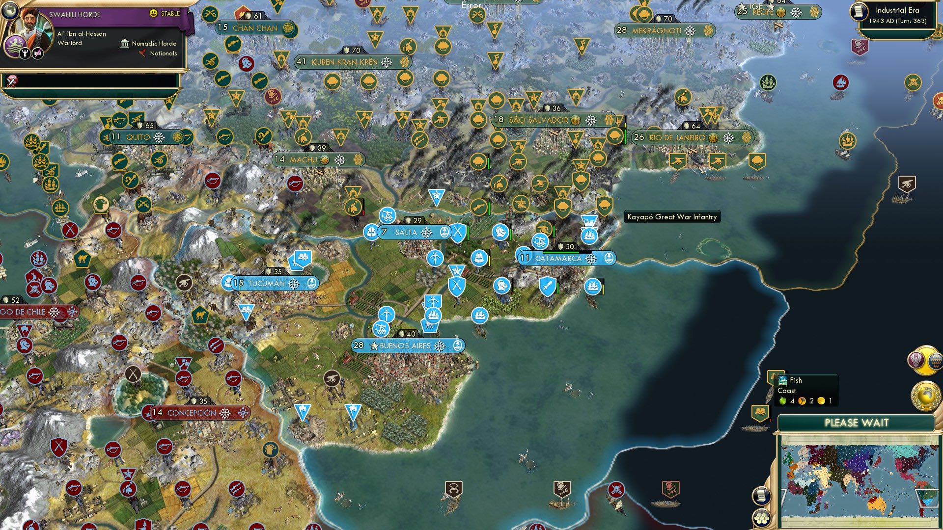 CBR In-Game Screenshot of Superior Firepower Doctrine