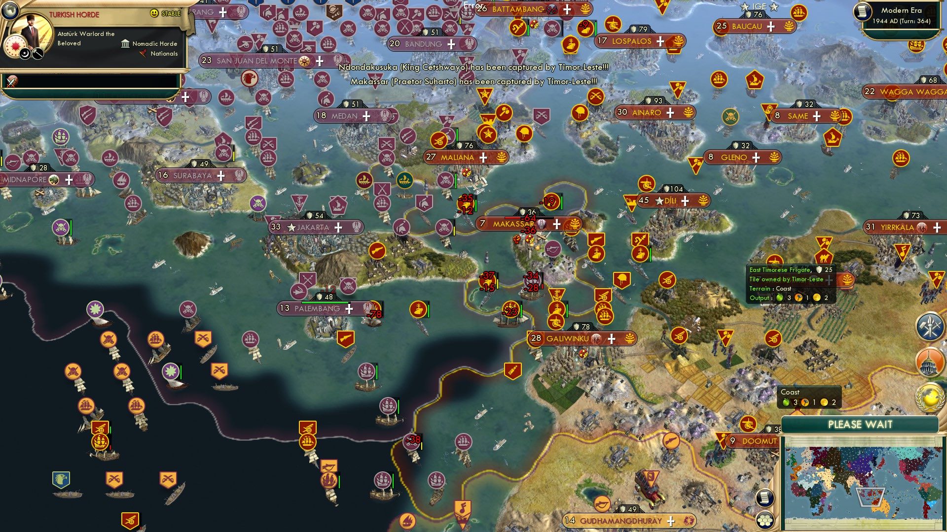 CBR In-Game Screenshot of The Unexpected Victors