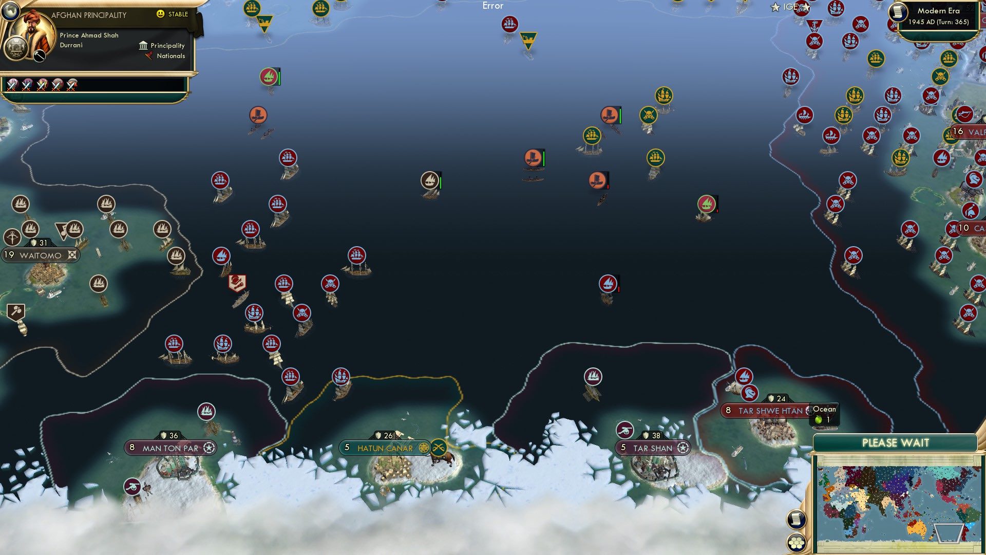 CBR In-Game Screenshot of South-South Pacific