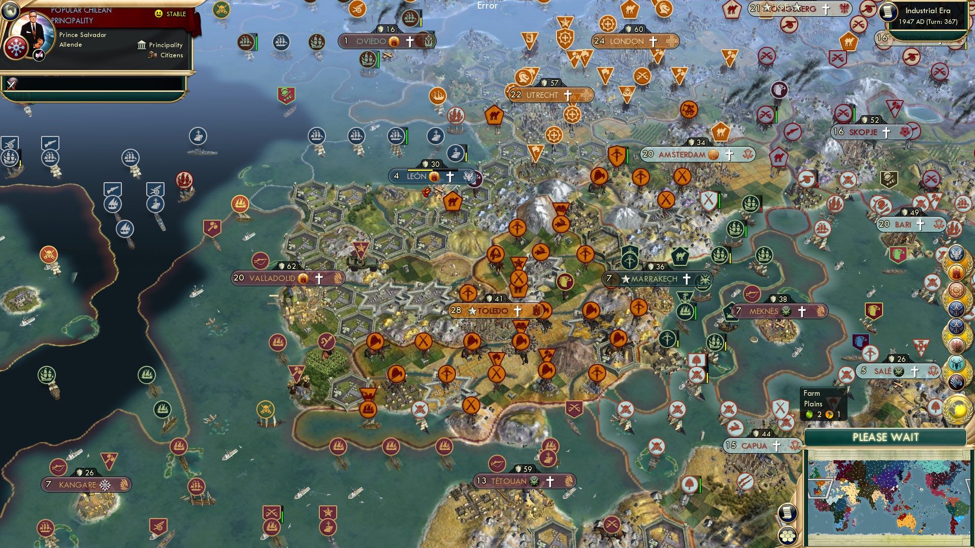 CBR In-Game Screenshot of The Land of Rumped Queens