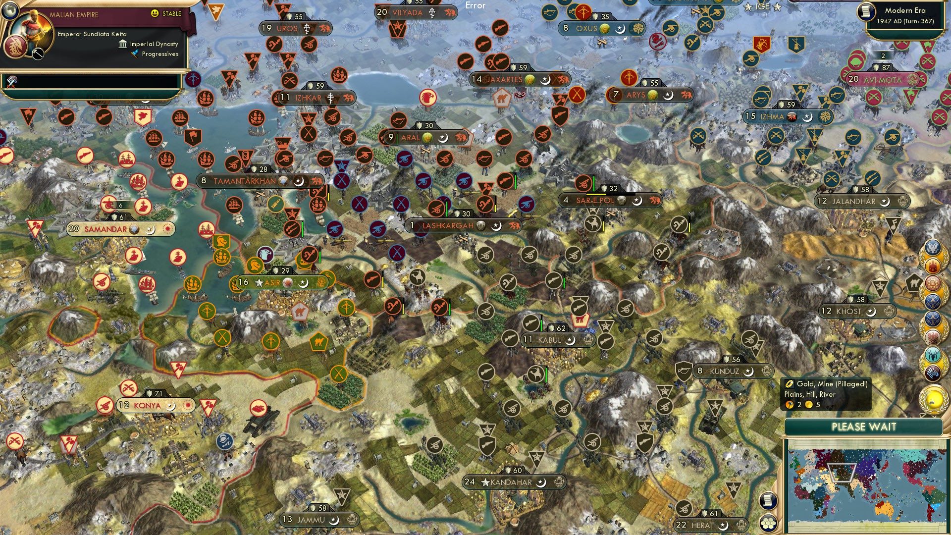 CBR In-Game Screenshot of Avenging Afghans