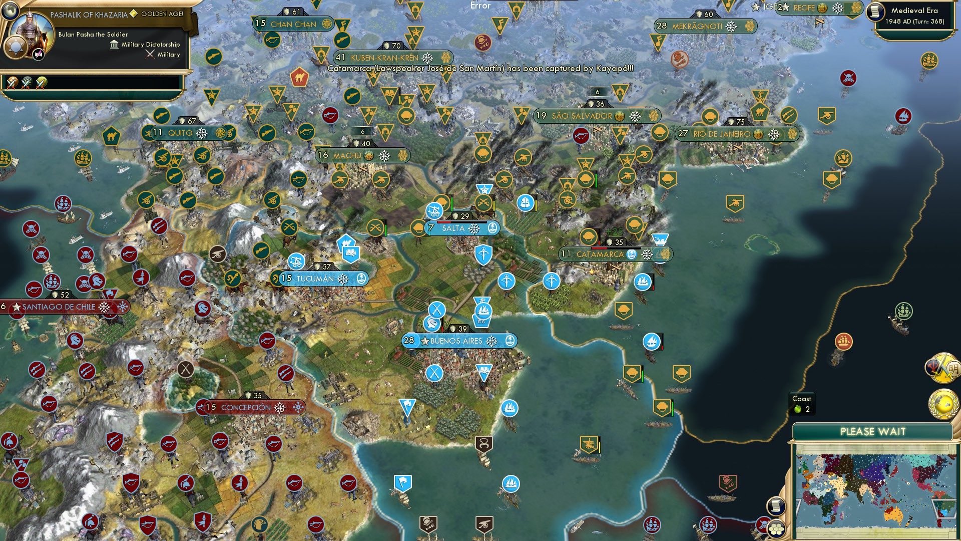 CBR In-Game Screenshot of Kayapo Act 2: Out of the Habitat