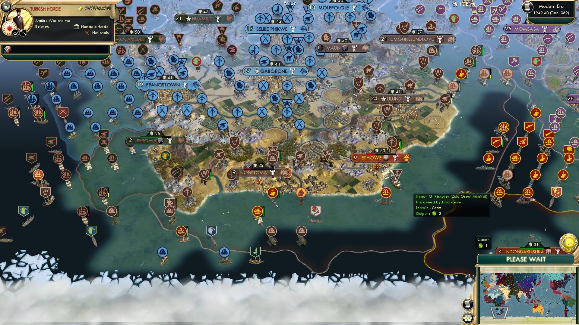 CBR In-Game Screenshot of The Dangers of Underestimation