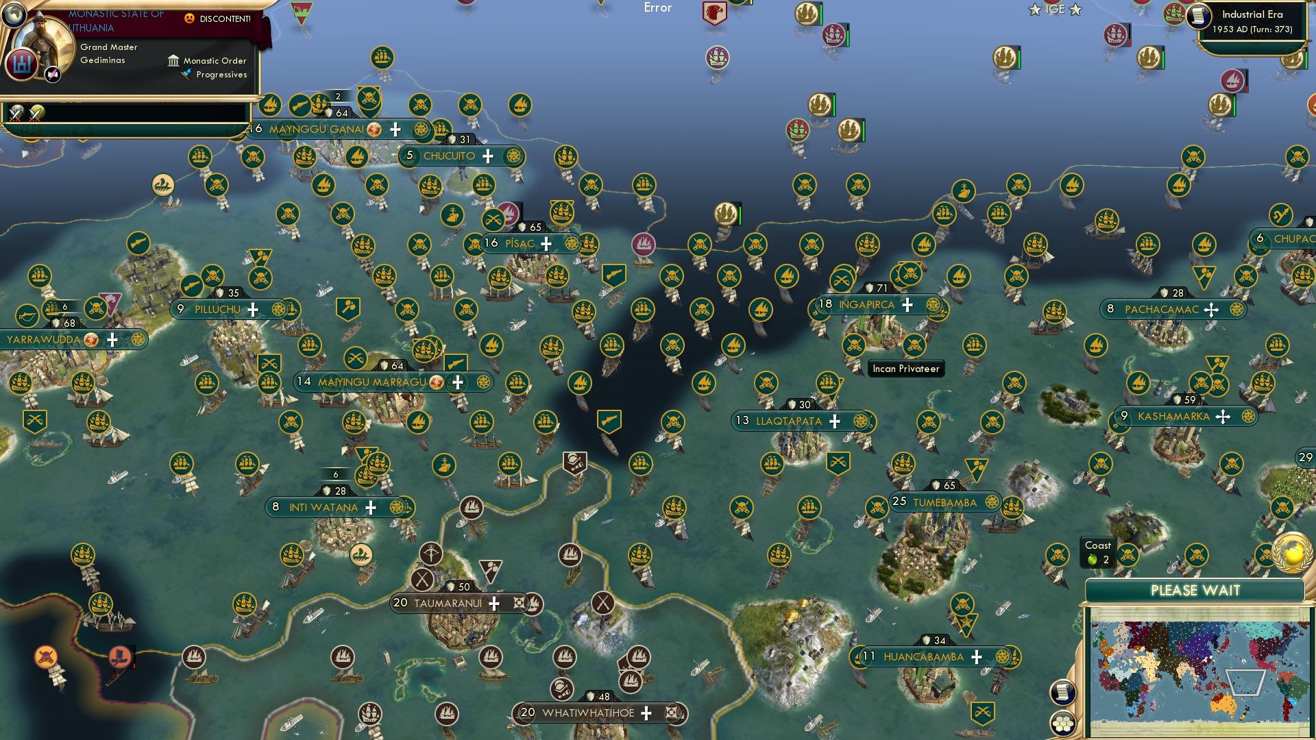 CBR In-Game Screenshot of Lost and Found Opportunities