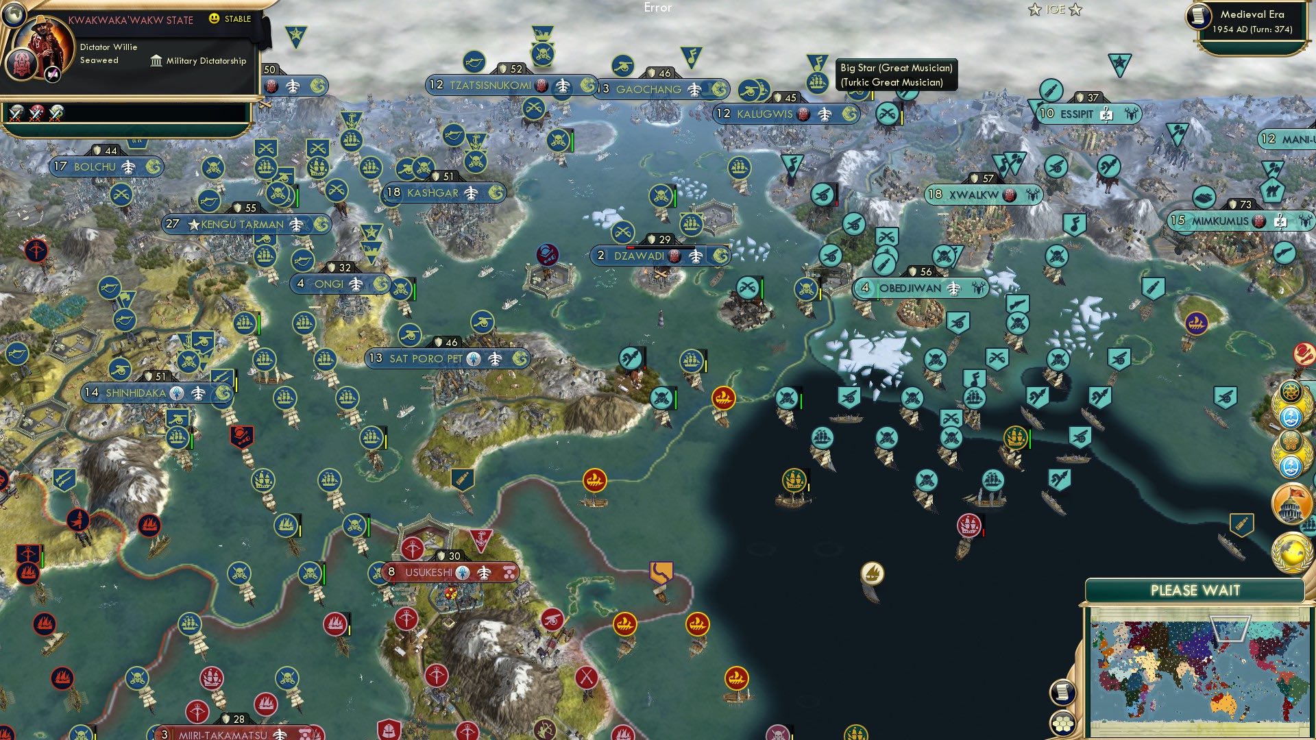 CBR In-Game Screenshot of Battle of the Bands