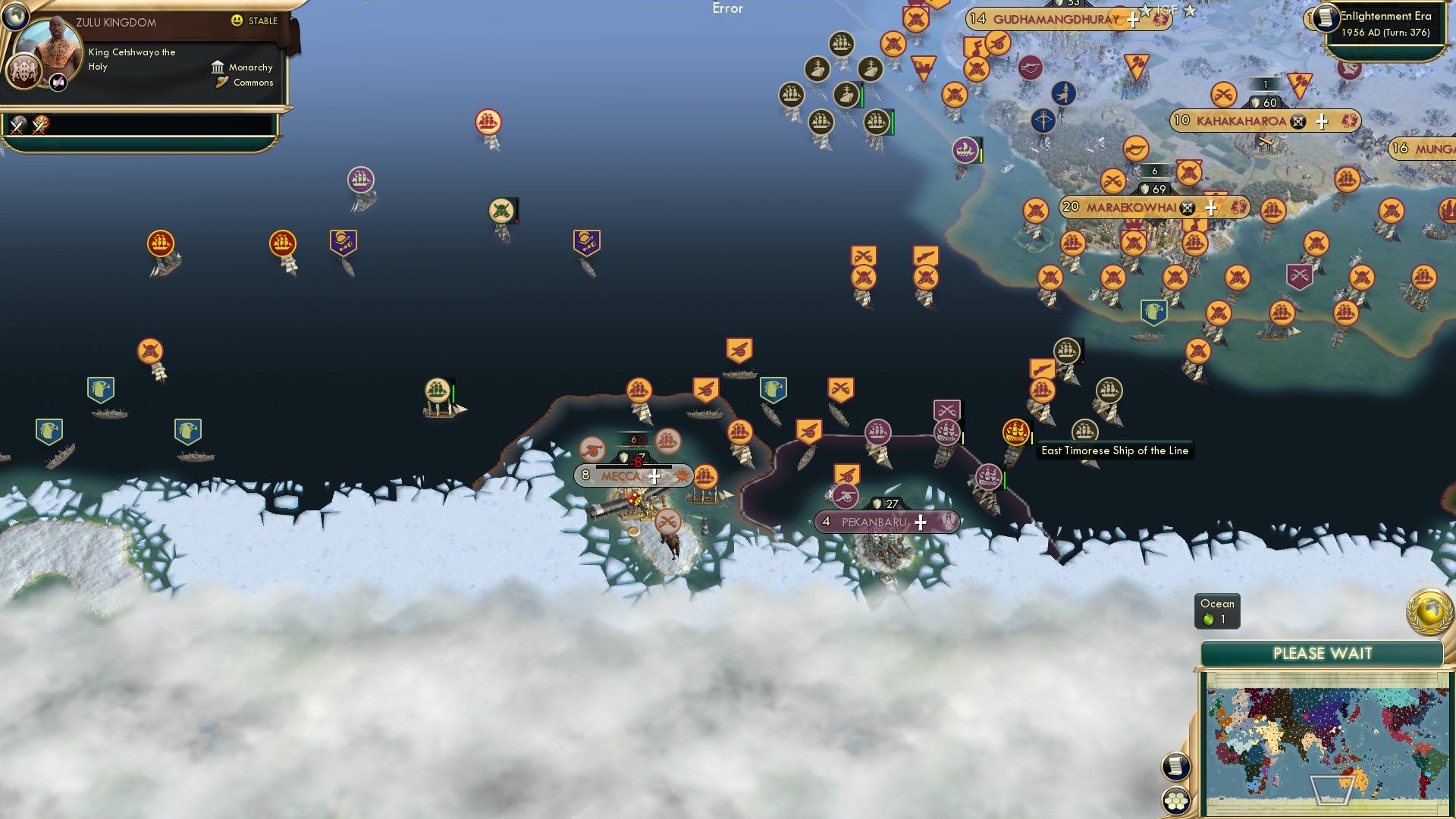 CBR In-Game Screenshot of Mecca Malaise