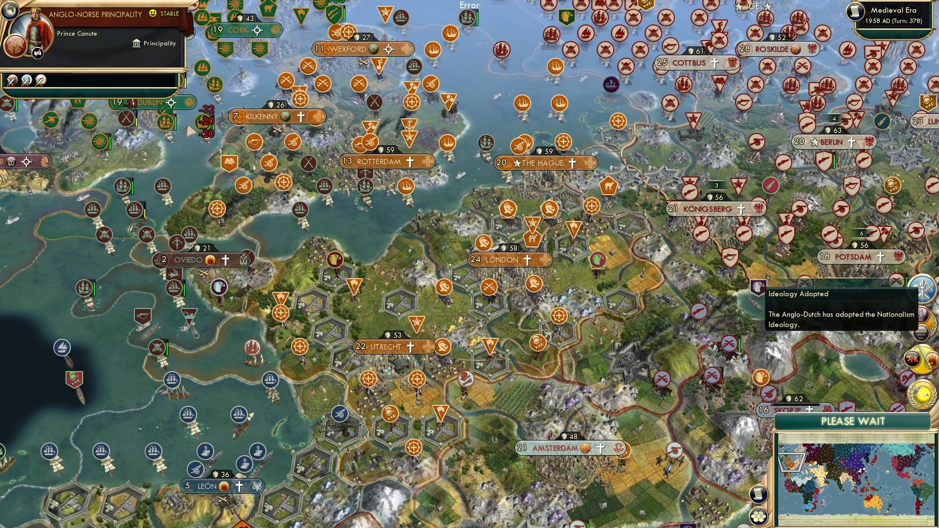 CBR In-Game Screenshot of Anglish Nationalism