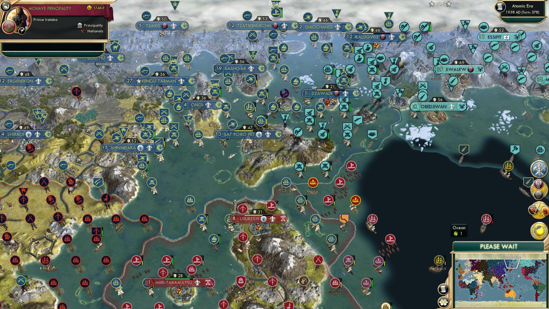 CBR In-Game Screenshot of Baring the Bering