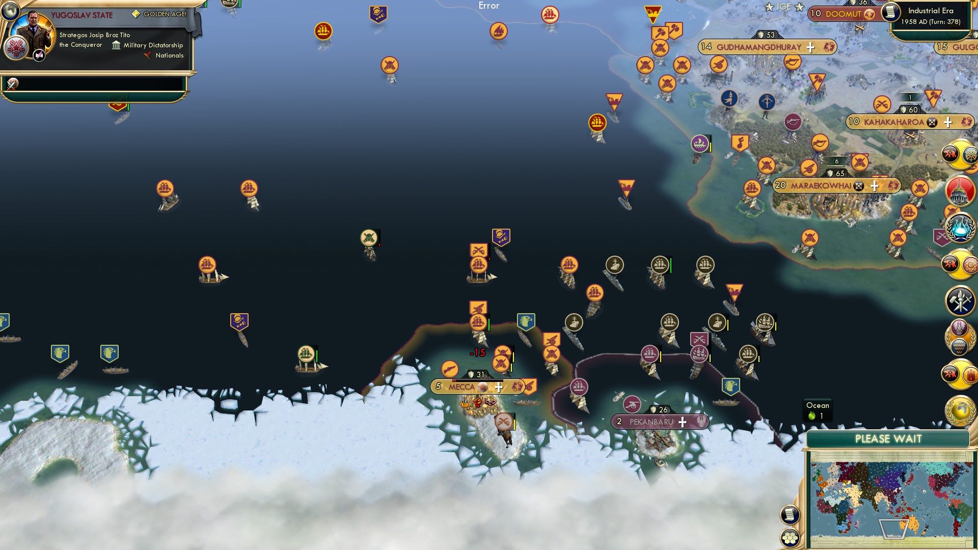 CBR In-Game Screenshot of Well that’s just sacreligious