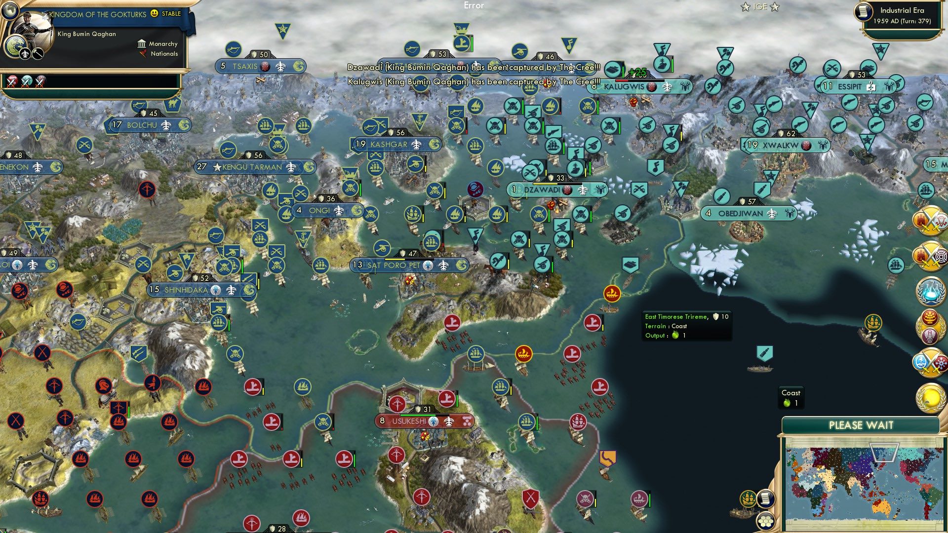 CBR In-Game Screenshot of The Teal Tide