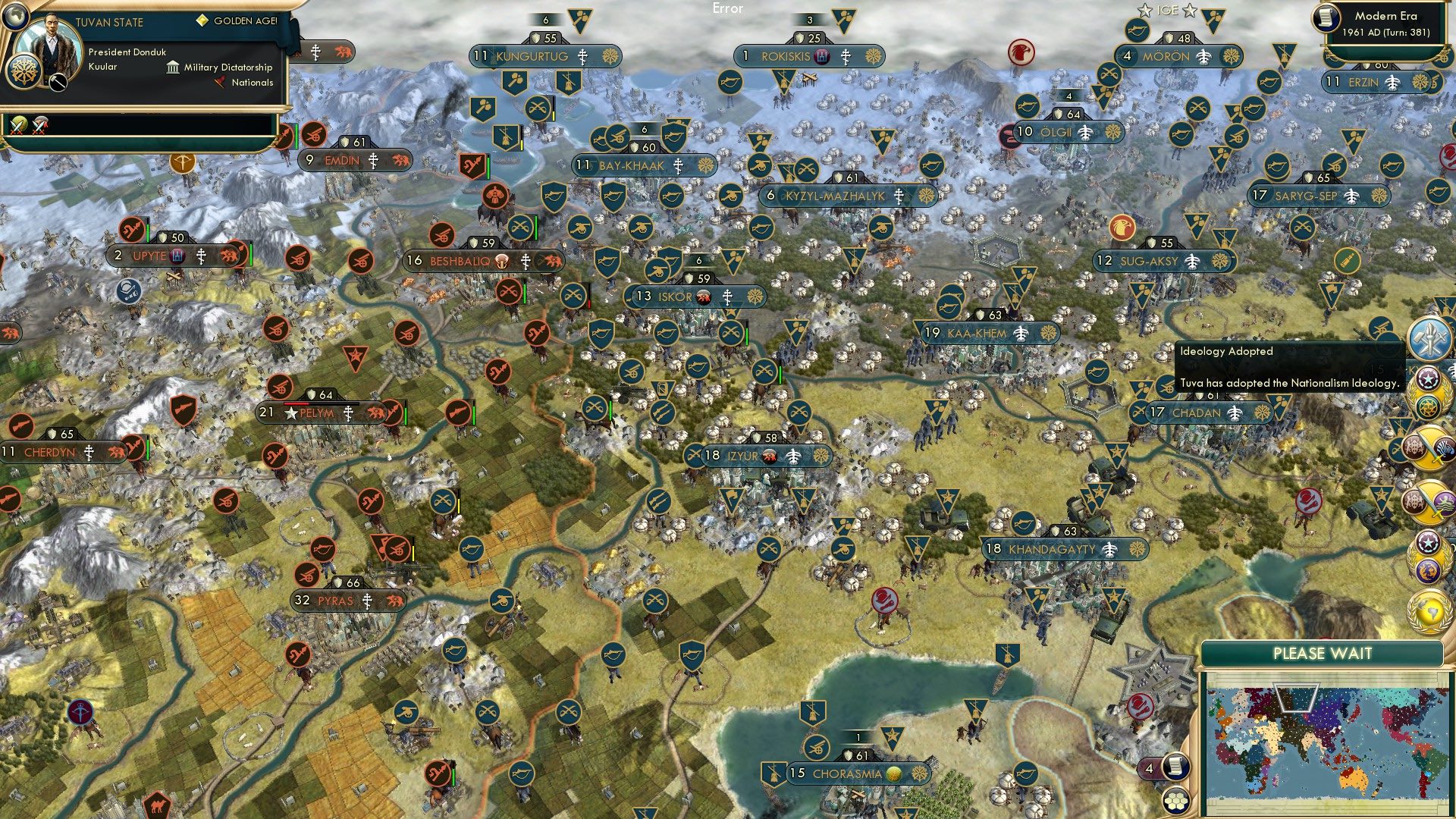 CBR In-Game Screenshot of A Glacier moves slow …