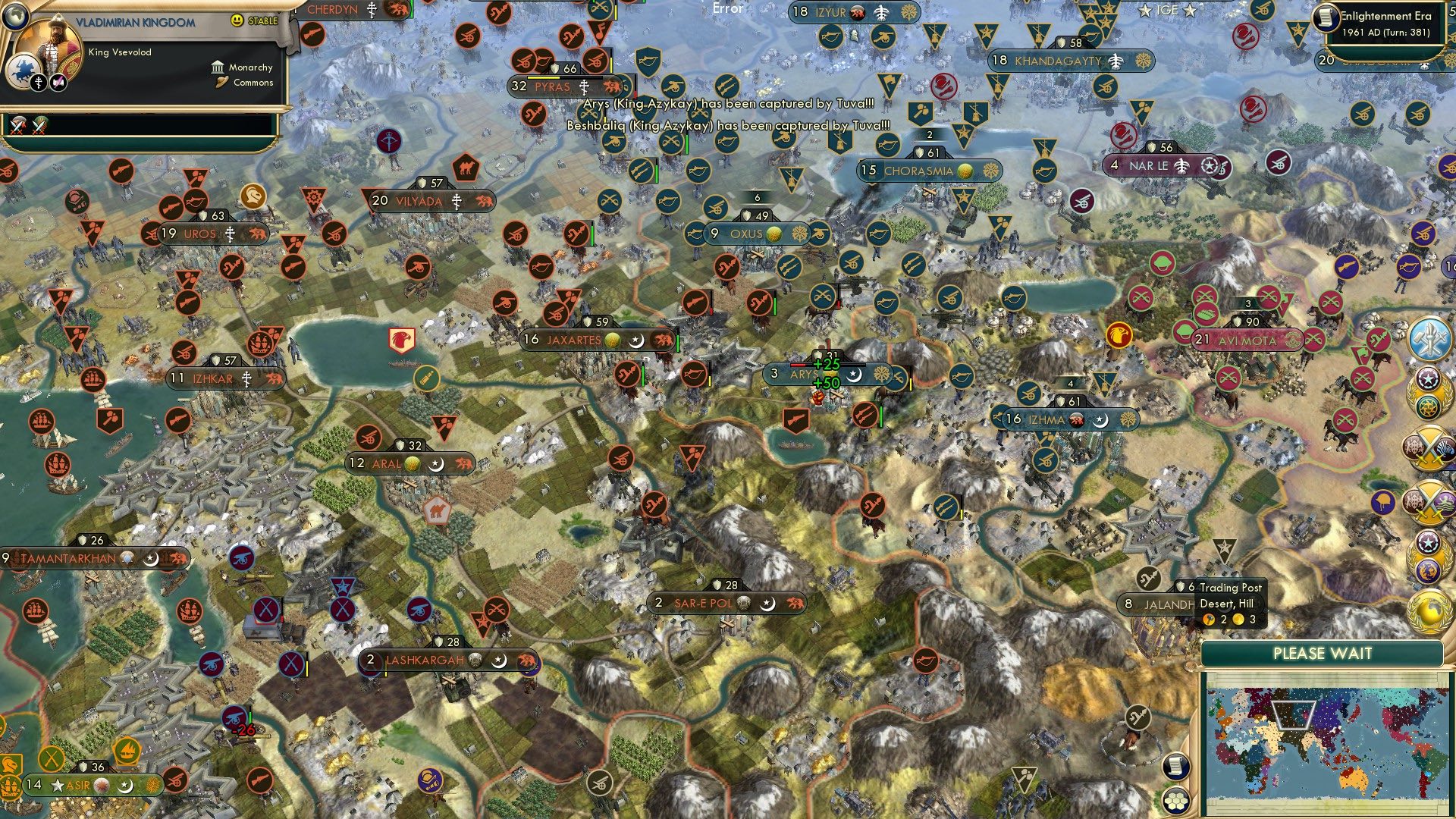 CBR In-Game Screenshot of … but crushes all.