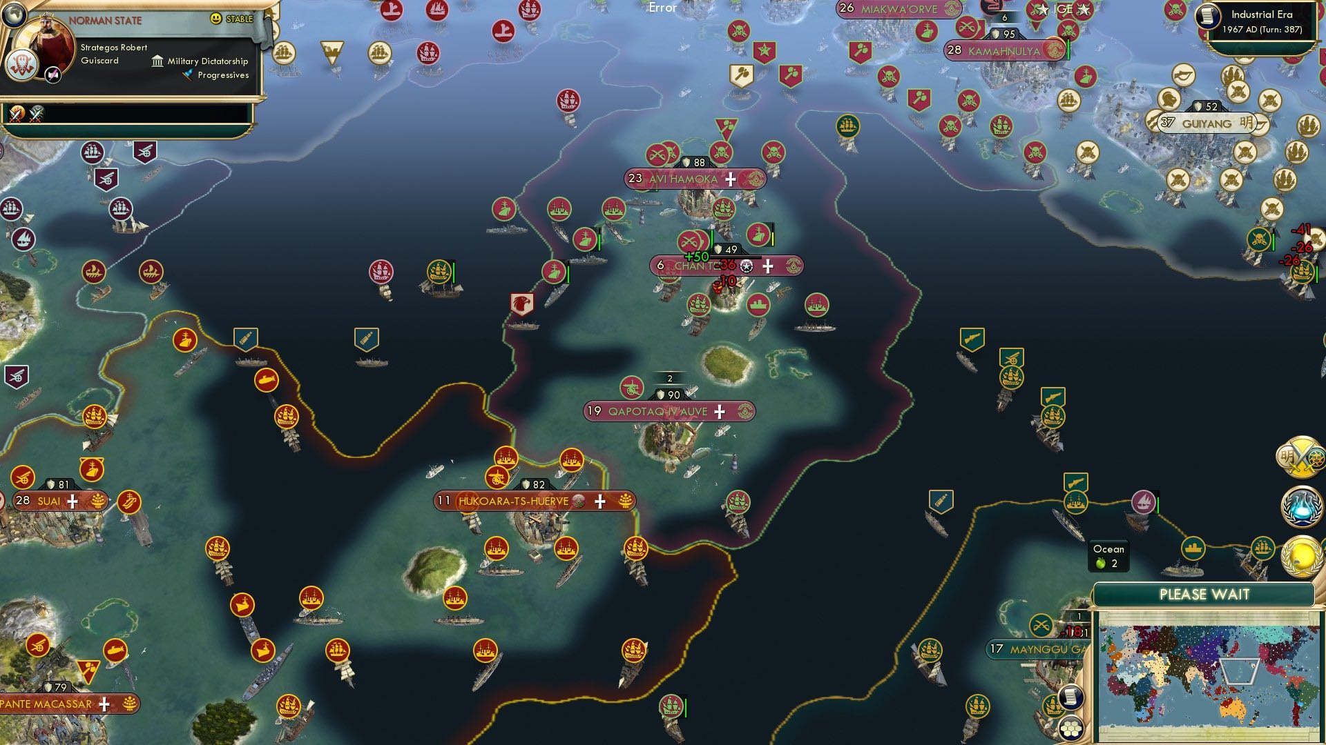 CBR In-Game Screenshot of Sea Chan Tee