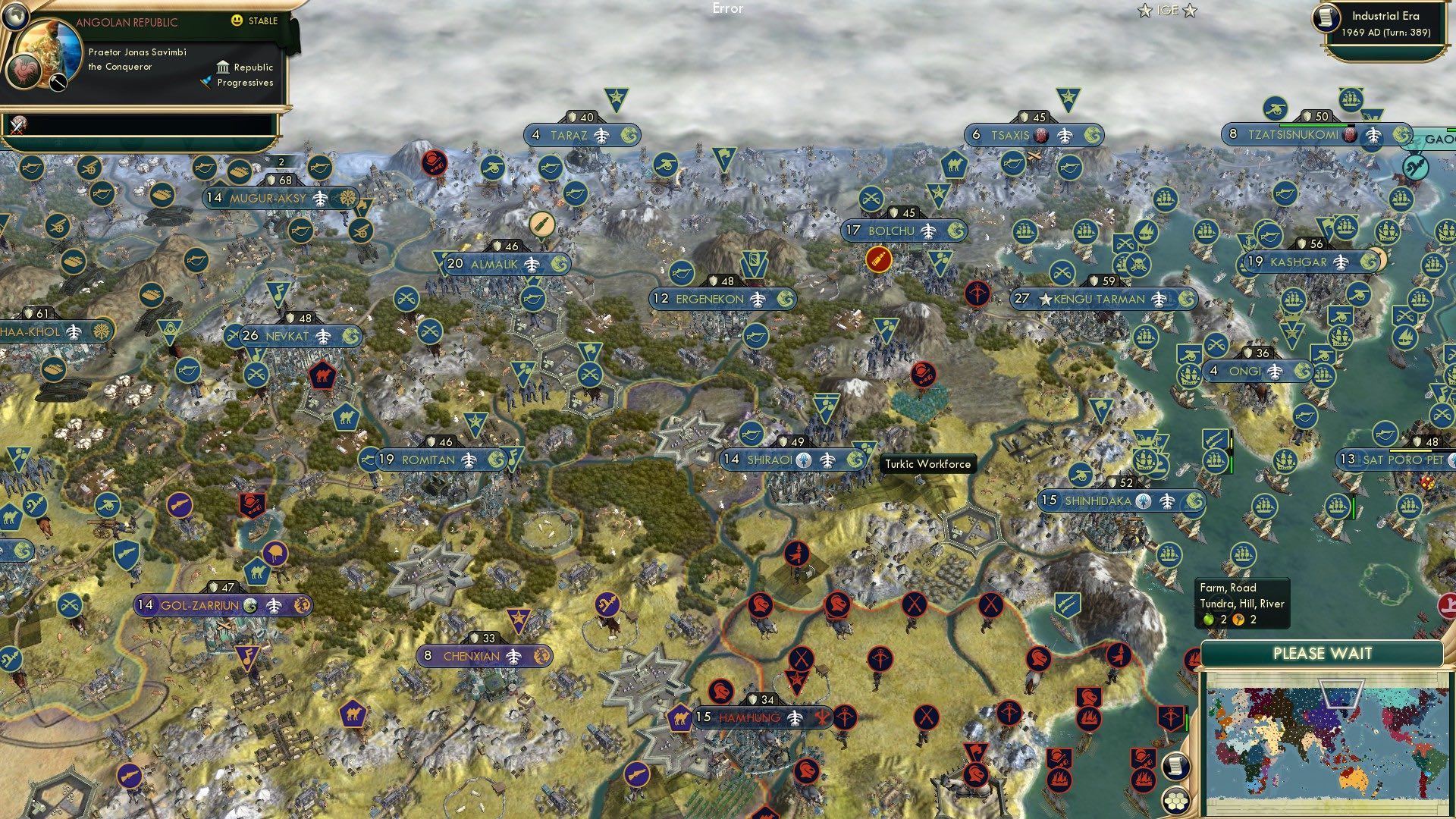 CBR In-Game Screenshot of Go Turks!