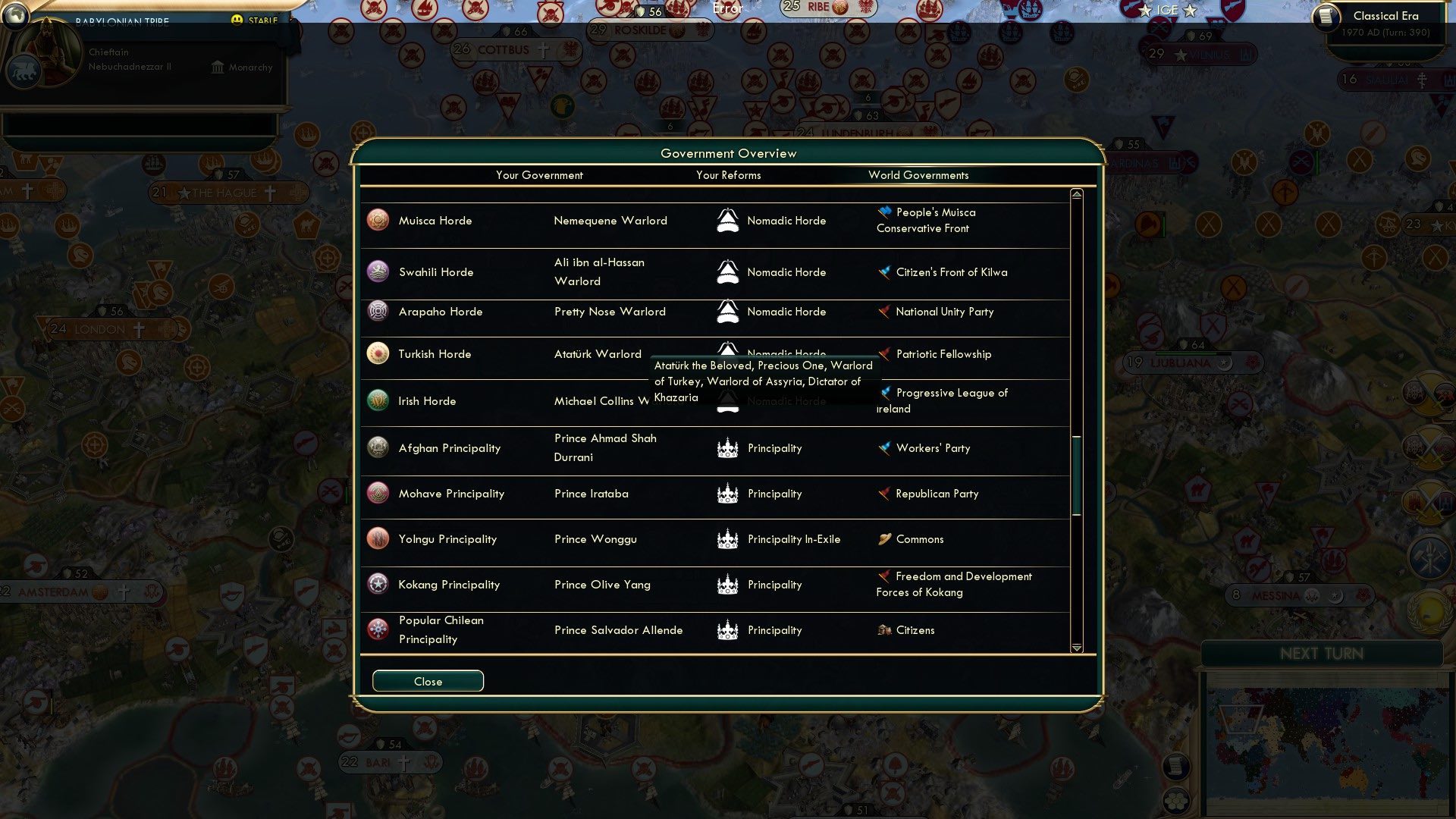 CBR In-Game Screenshot of A Horde of Princes
