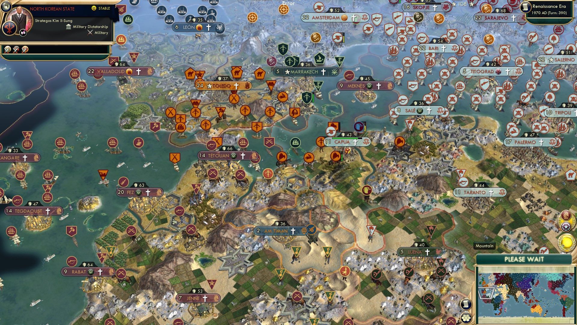 CBR In-Game Screenshot of No Capua