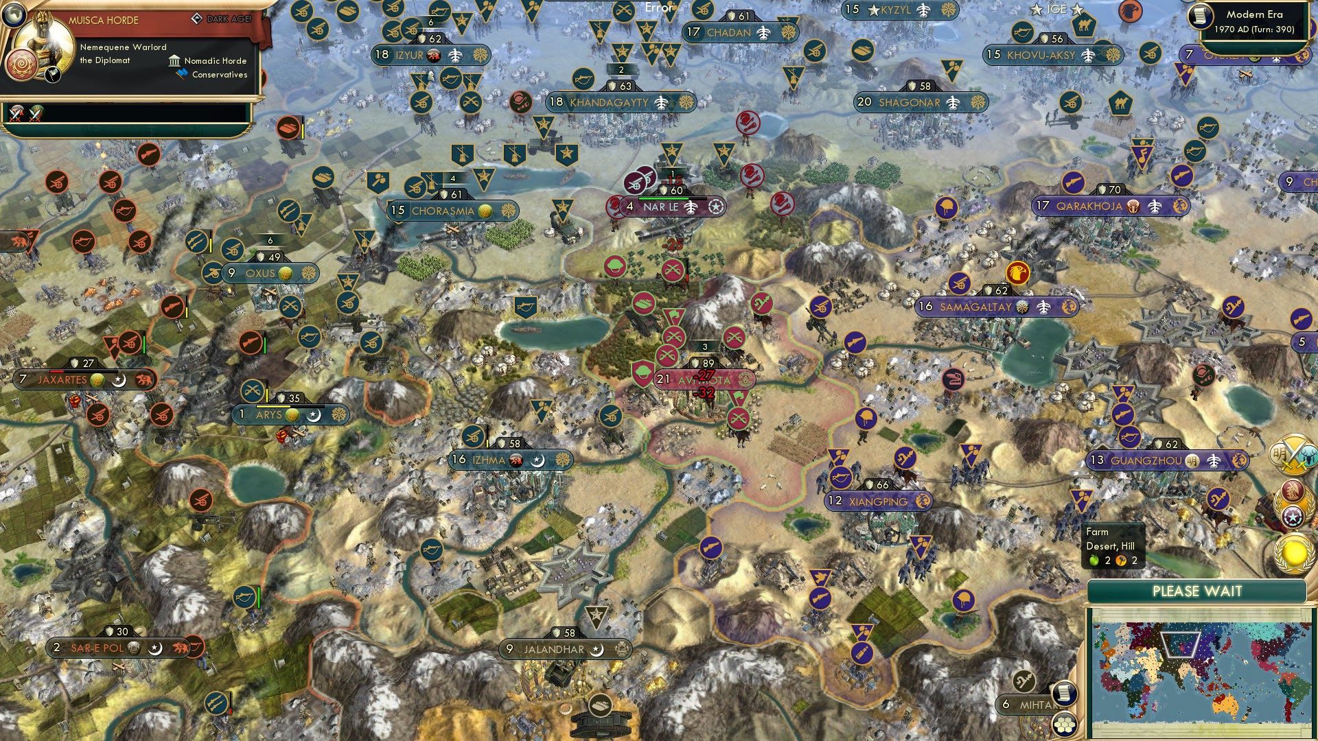 CBR In-Game Screenshot of Gnarly Nar Le